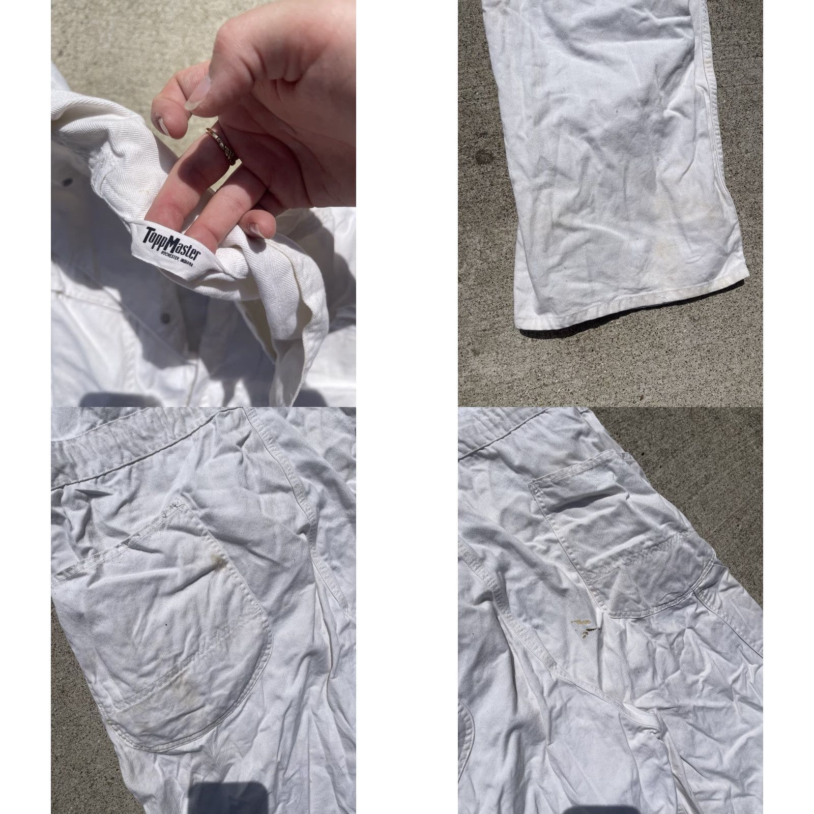 Vintage VINTAGE Hercules Herringbone Coveralls Mens 40x30 Ohio University 50s Chainstitch Size US 40 / EU 56 - 9 Thumbnail