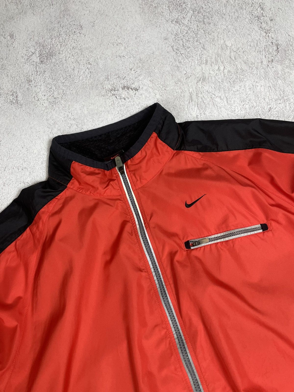 Nike × Vintage Nike Vintage 90s Windbreaker Small Swoosh XXL Size US XXL / EU 58 / 5 - 2 Thumbnail