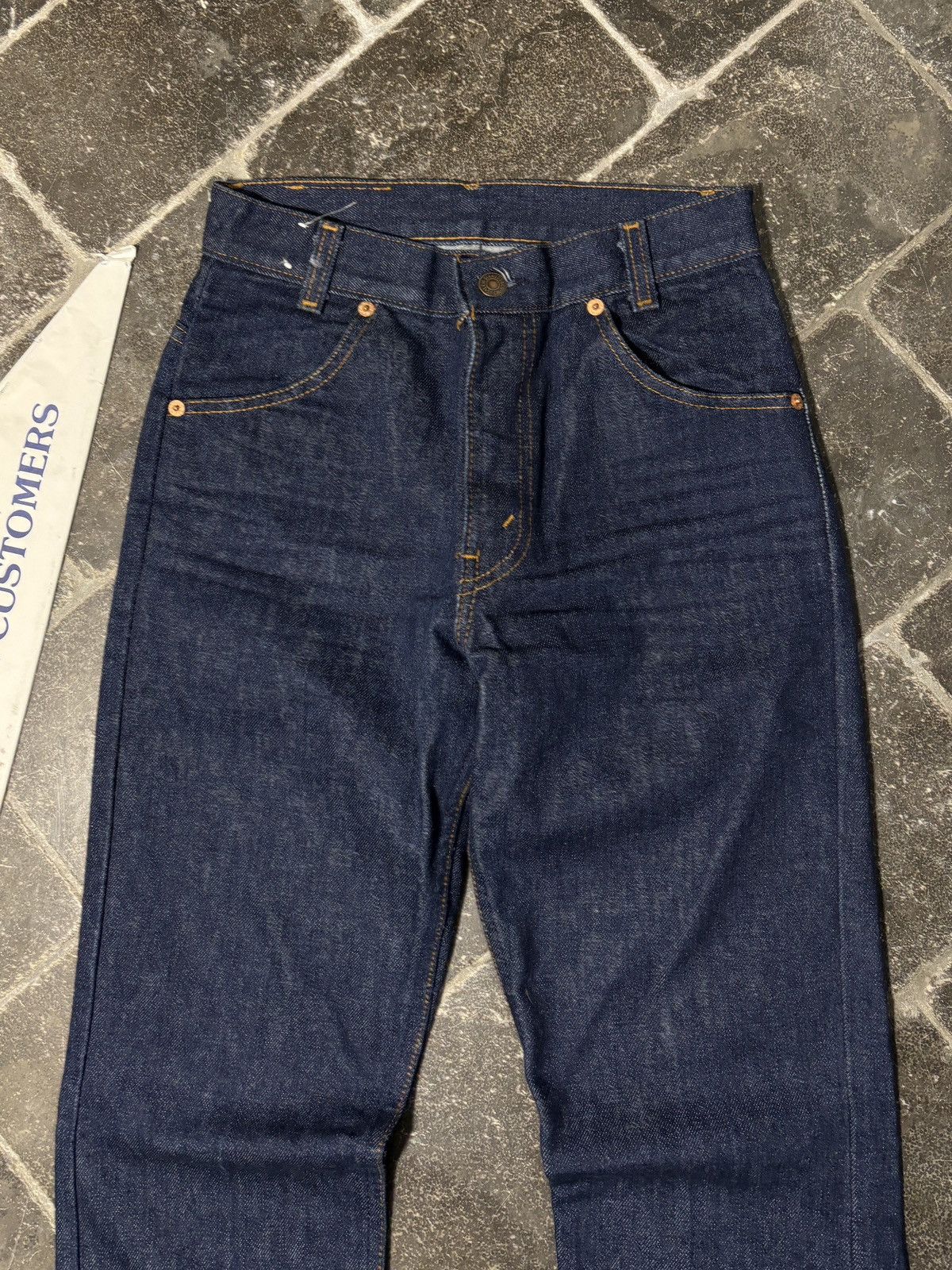 Levi's 1990’s Levi’s Orange Tab 506 Made in Canada Vintage Dark Wa Size 26" / US 2 / IT 38 - 12 Thumbnail