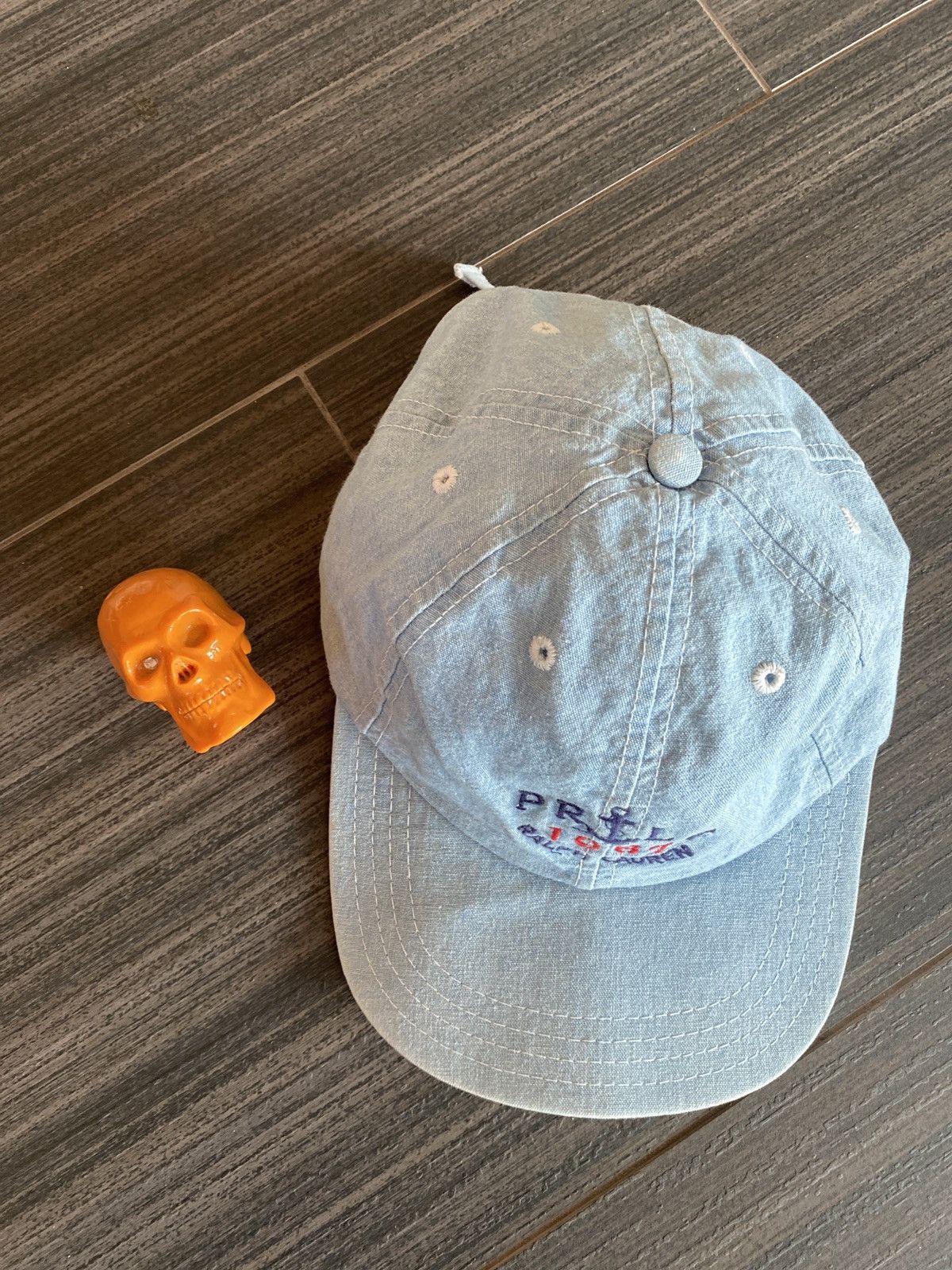 Polo Ralph Lauren × Vintage 90s Polo usa made adjustable cap Size ONE SIZE - 2 Thumbnail