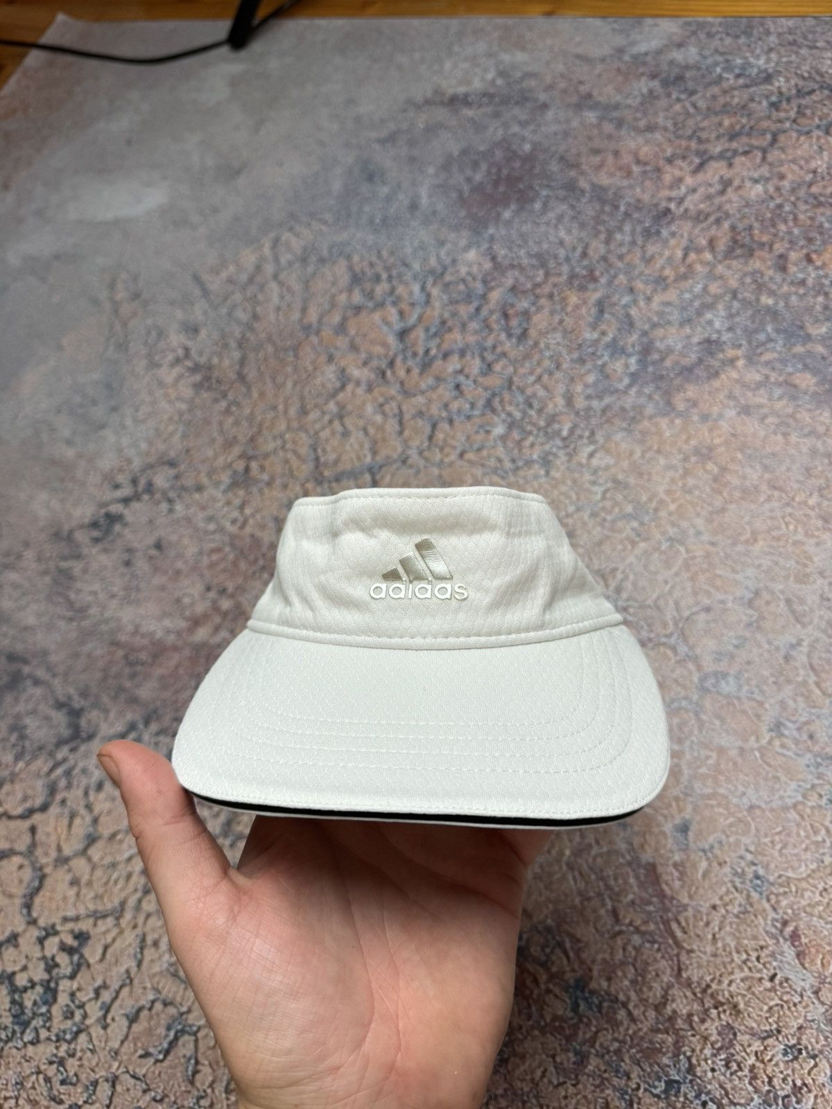 Adidas Adidas Flexfit 110 Sports Visor OSFA Cap vintage Size ONE SIZE - 3 Thumbnail