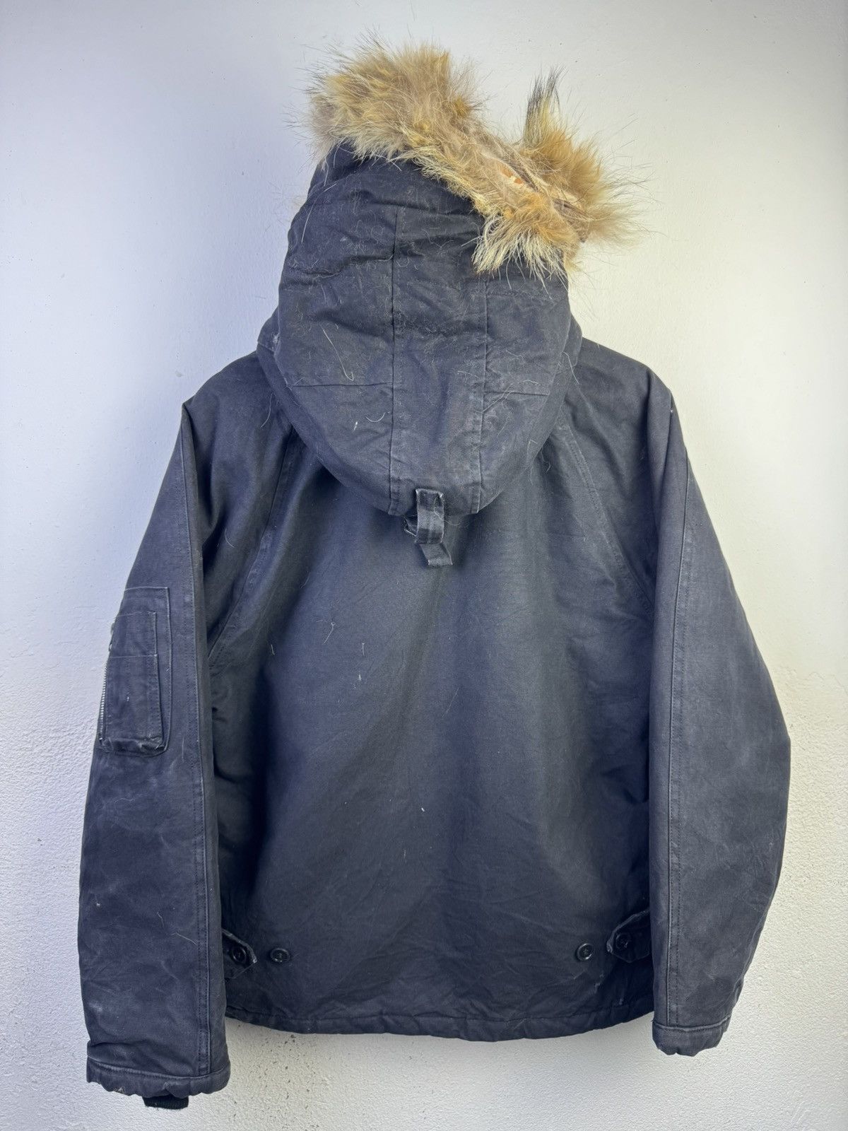 Vintage Vintage 80s N2B Flying Jacket Hooded Made In USA Size US M / EU 48-50 / 2 - 7 Thumbnail