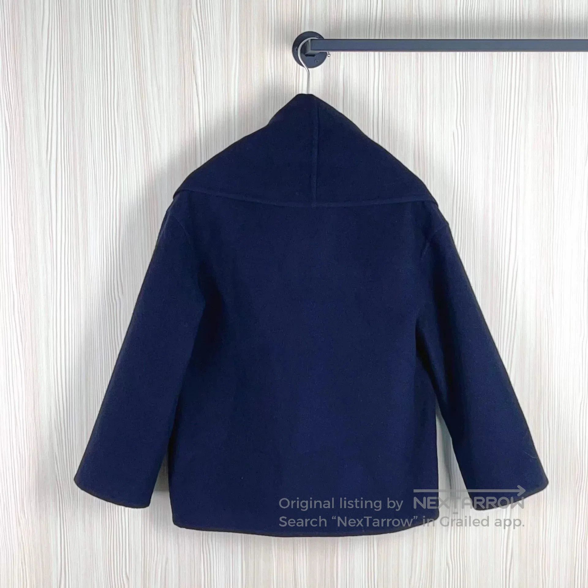 Hermes Hermes Blue Woolen Coat Size 34. Size US XXS / EU 40 - 2 Thumbnail