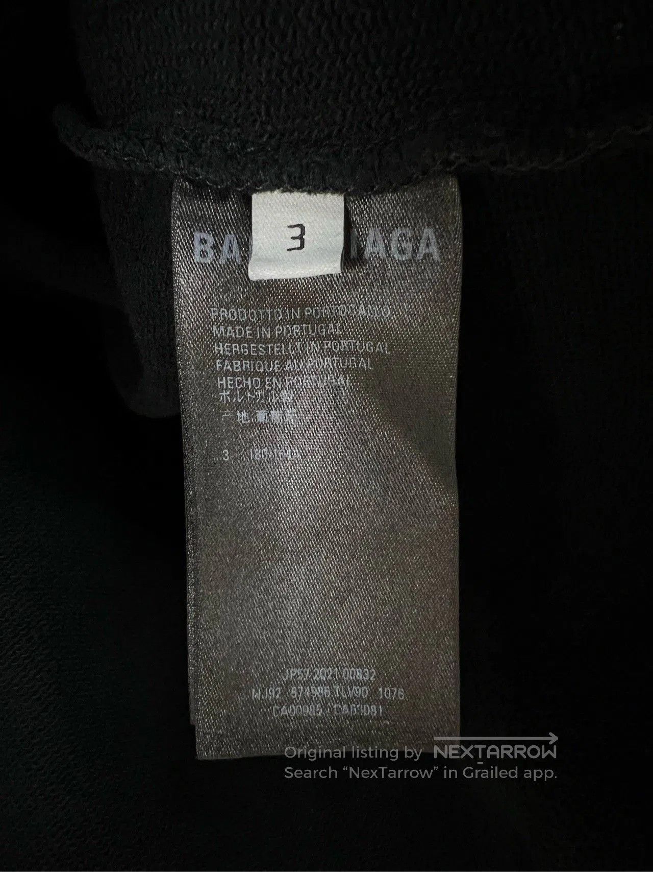 Balenciaga Balenciaga Distressed Scissors Hoodie. Size US L / EU 52-54 / 3 - 5 Thumbnail