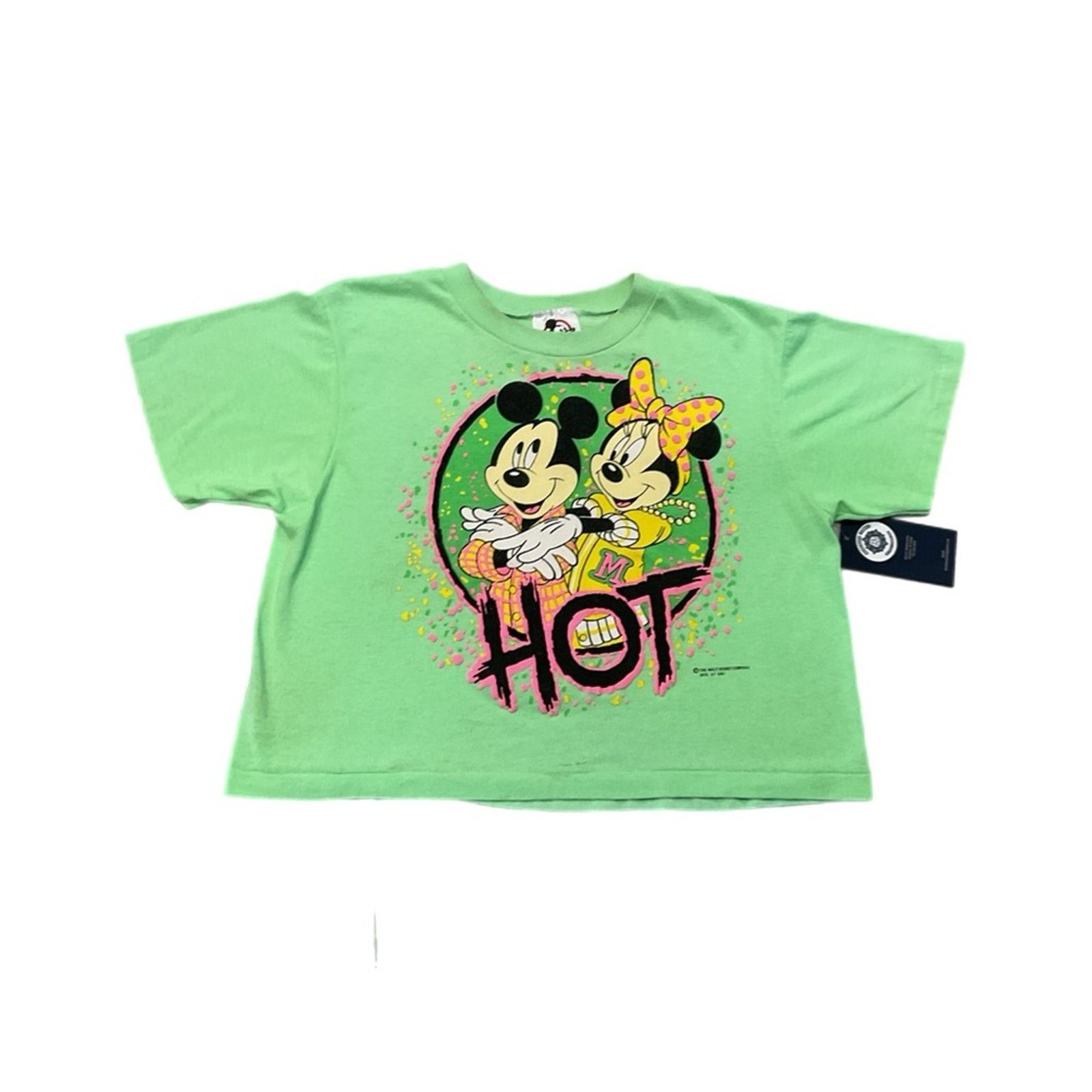 Disney Vintage 90’s Disney “Mickey & Minnie” Hot Drop Top Size M / US 6-8 / IT 42-44 - 1 Thumbnail