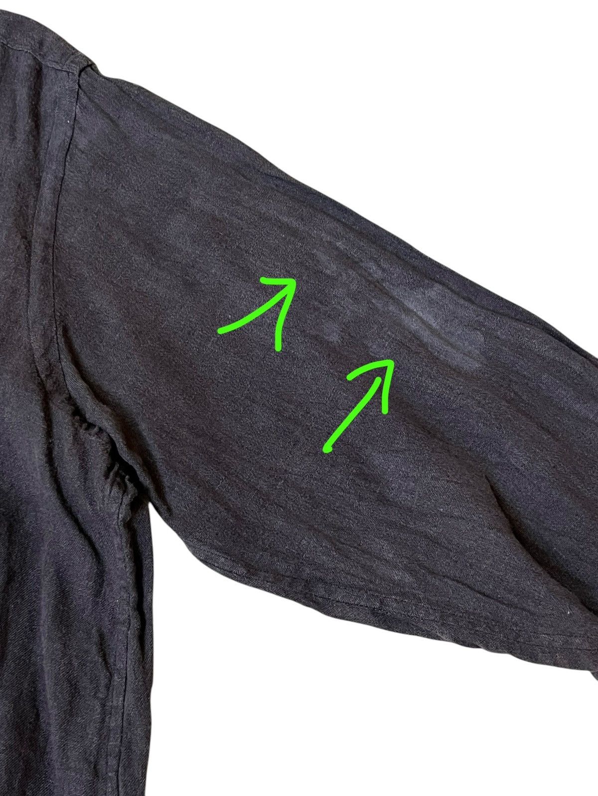 Yohji Yamamoto Y’S FOR MEN-YOHJI YAMAMOTO LINEN/RAYON BUTTON UPS SHIRT Size US XL / EU 56 / 4 - 11 Thumbnail