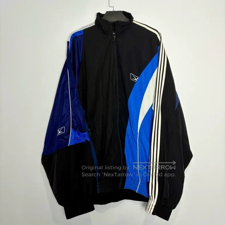 Balenciaga Balenciaga Sportyb Silk Patchwork School Uniform - Asymmet Size US S / EU 44-46 / 1 - 1 Thumbnail
