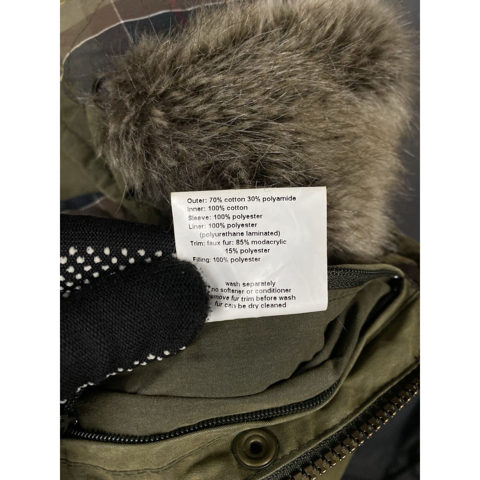 Barbour Barbour Brittania Green Waxed Winter Insulated Parka Jacket Size M / US 6-8 / IT 42-44 - 19 Thumbnail