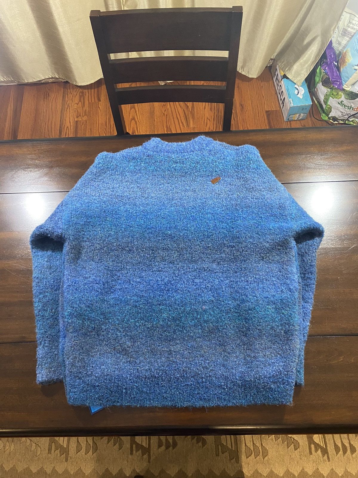 Ader Error Ader Error Canyon Knit Blue Gradient Sweater Size US M / EU 48-50 / 2 - 3 Thumbnail