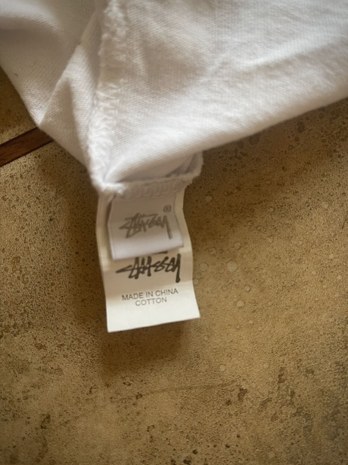 Designer × Stussy White Flaming Dice Stussy Tshirt Size US M / EU 48-50 / 2 - 4 Thumbnail
