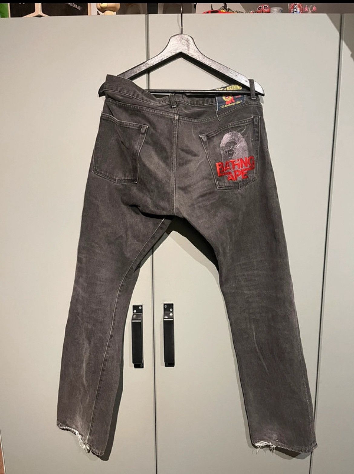 Bape Ape Head Denim Size US 32 / EU 48 - 2 Thumbnail