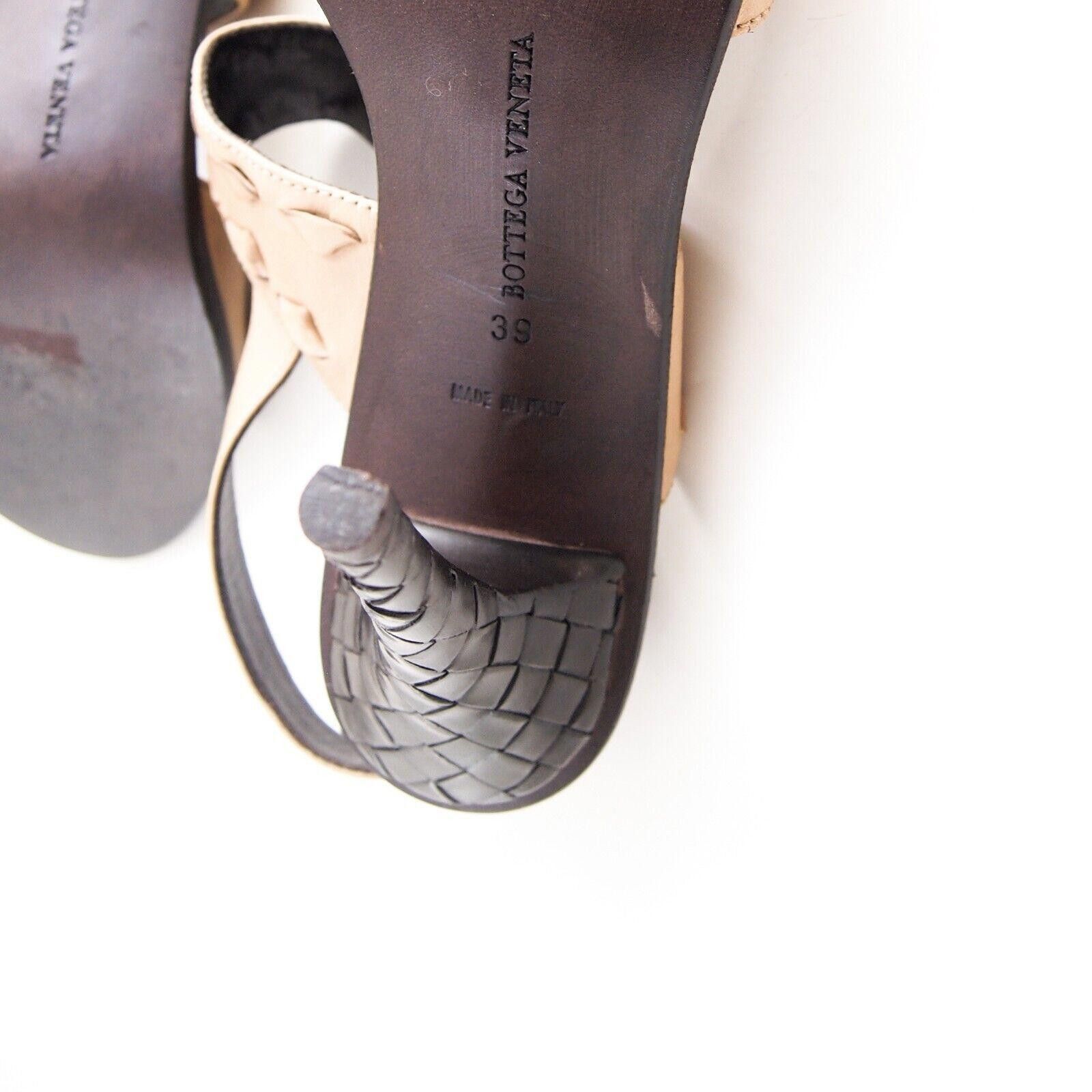 Bottega Veneta Bottega Veneta Strappy Sandals Beige Leather US 9 EU 39 Size US 9 / IT 39 - 8 Thumbnail