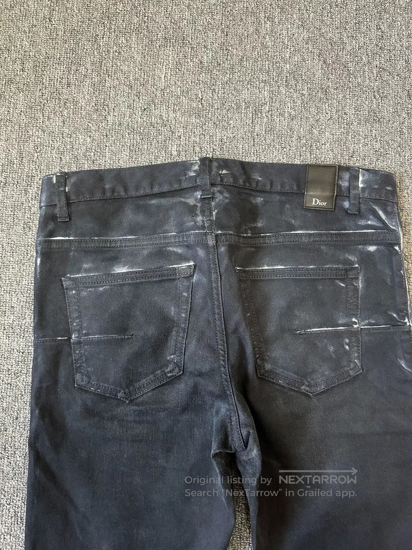 Dior Dior Homme Paint Splatter Jeans. Size US 28 / EU 44 - 4 Thumbnail
