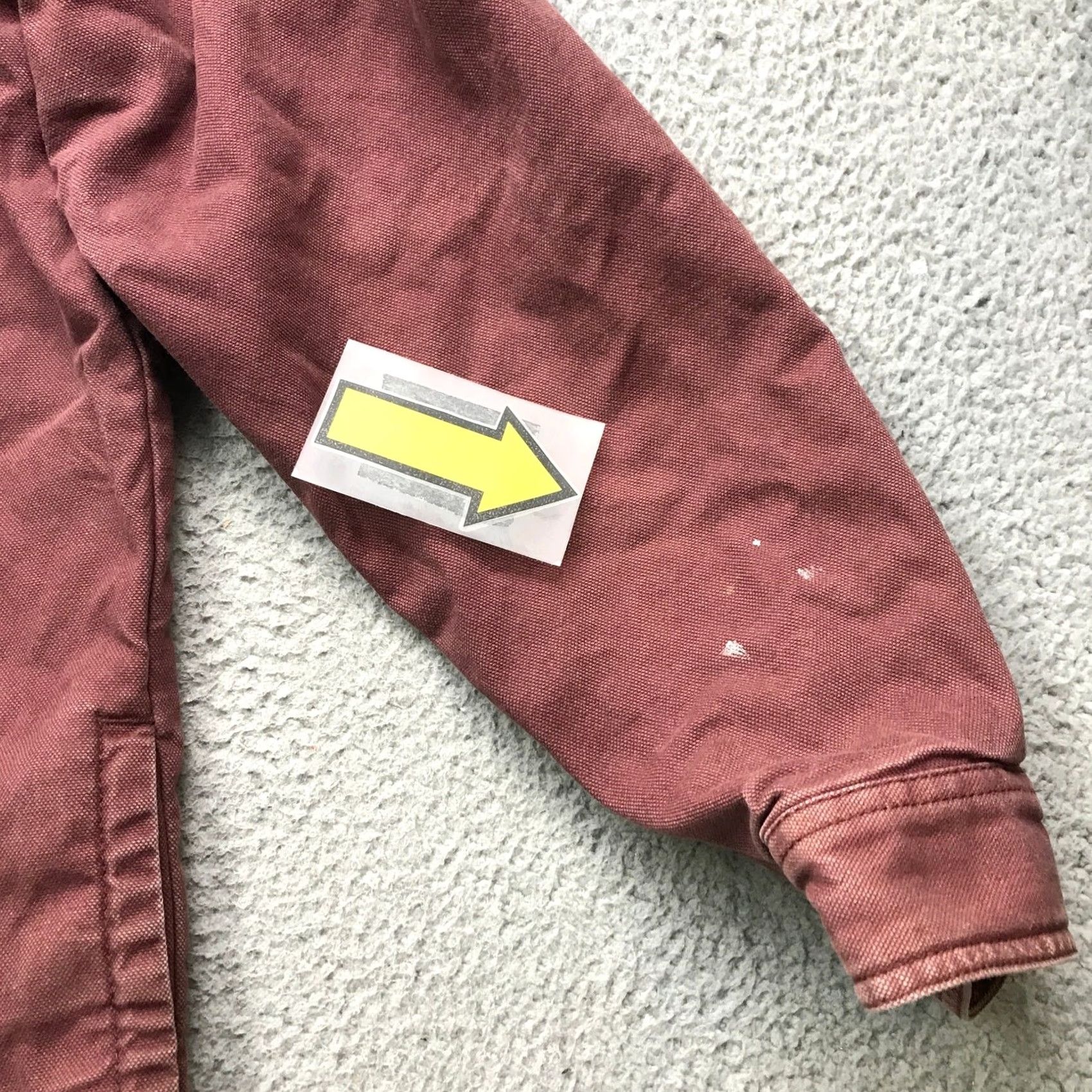 Vintage VINTAGE L.L.Bean Katahdin Iron Works Canvas Fleece Lined Shirt Mens LT Large Tall Red Button-Up Crewneck? No Size US L / EU 52-54 / 3 - 7 Thumbnail