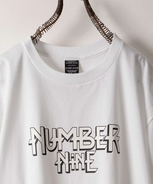 Number (N)ine number nine logo T-SHIRT | Grailed
