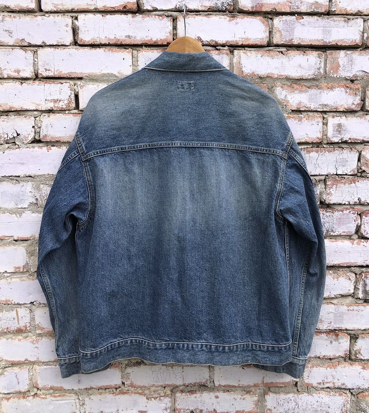 Johnbull Attick by Johnbull Type 1 Denim Jacket Made In Japan Size US L / EU 52-54 / 3 - 8 Thumbnail