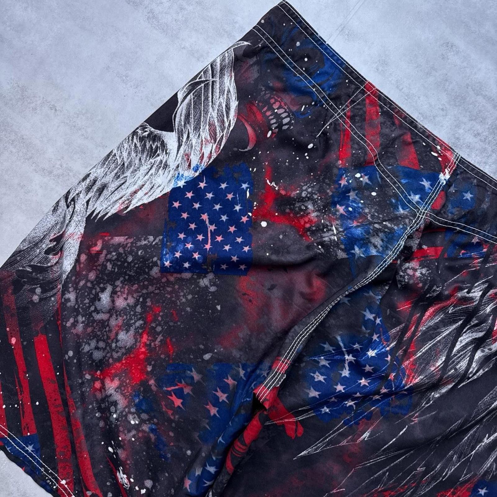 Other Y2K MMA Elite 00s Grunge Board Shorts Size US 36 / EU 52 - 7 Thumbnail