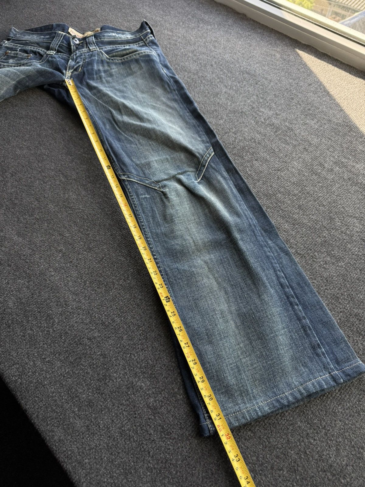 Vintage Vintage 00s Japanese Bootcut If Six Was Nine style y2k jeans Size US 31 - 19 Thumbnail