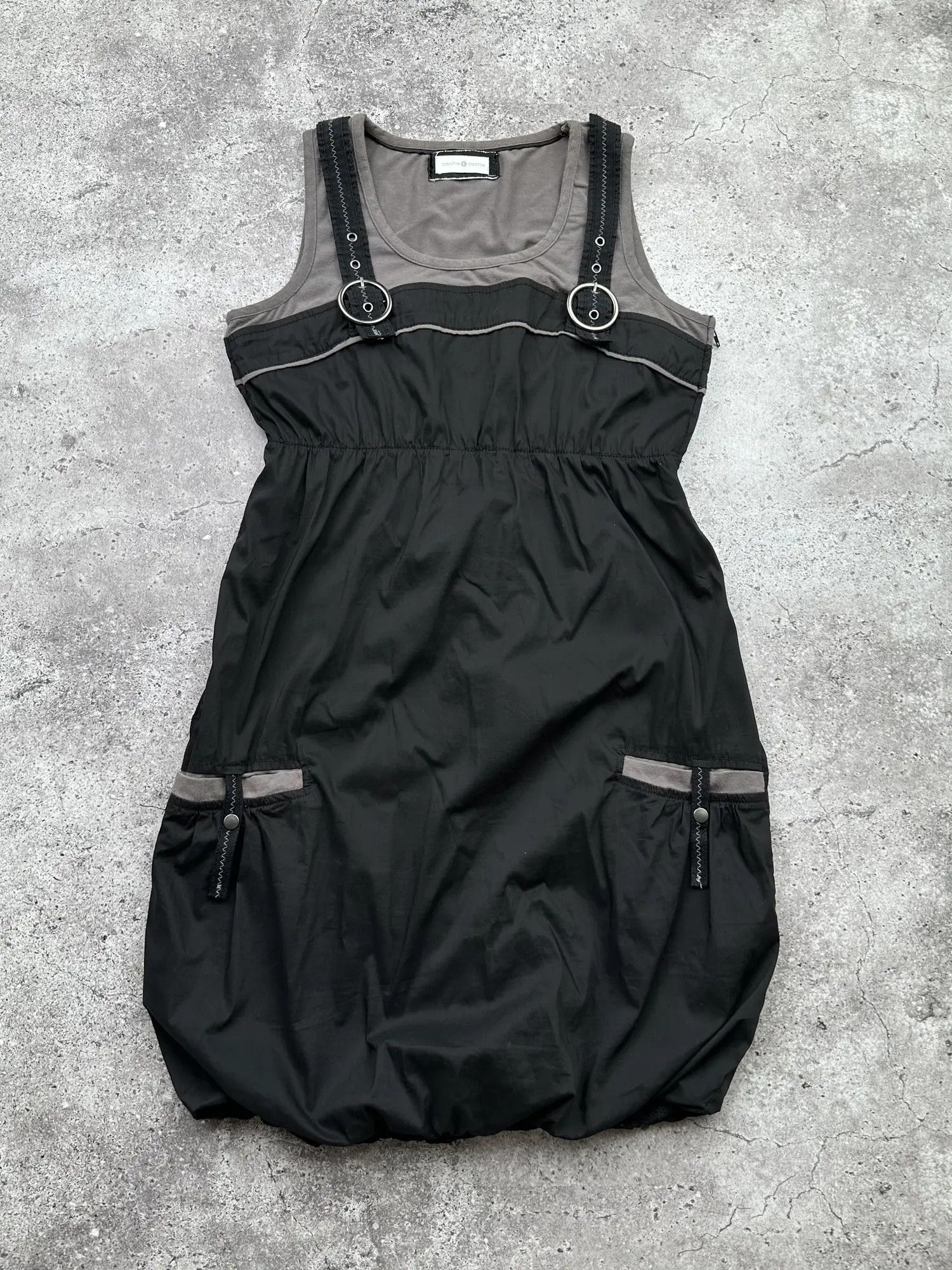 Japanese Brand Vintage Baggy Dress C182(V177)(E8) Size S / US 4 / IT 40 - 1 Thumbnail