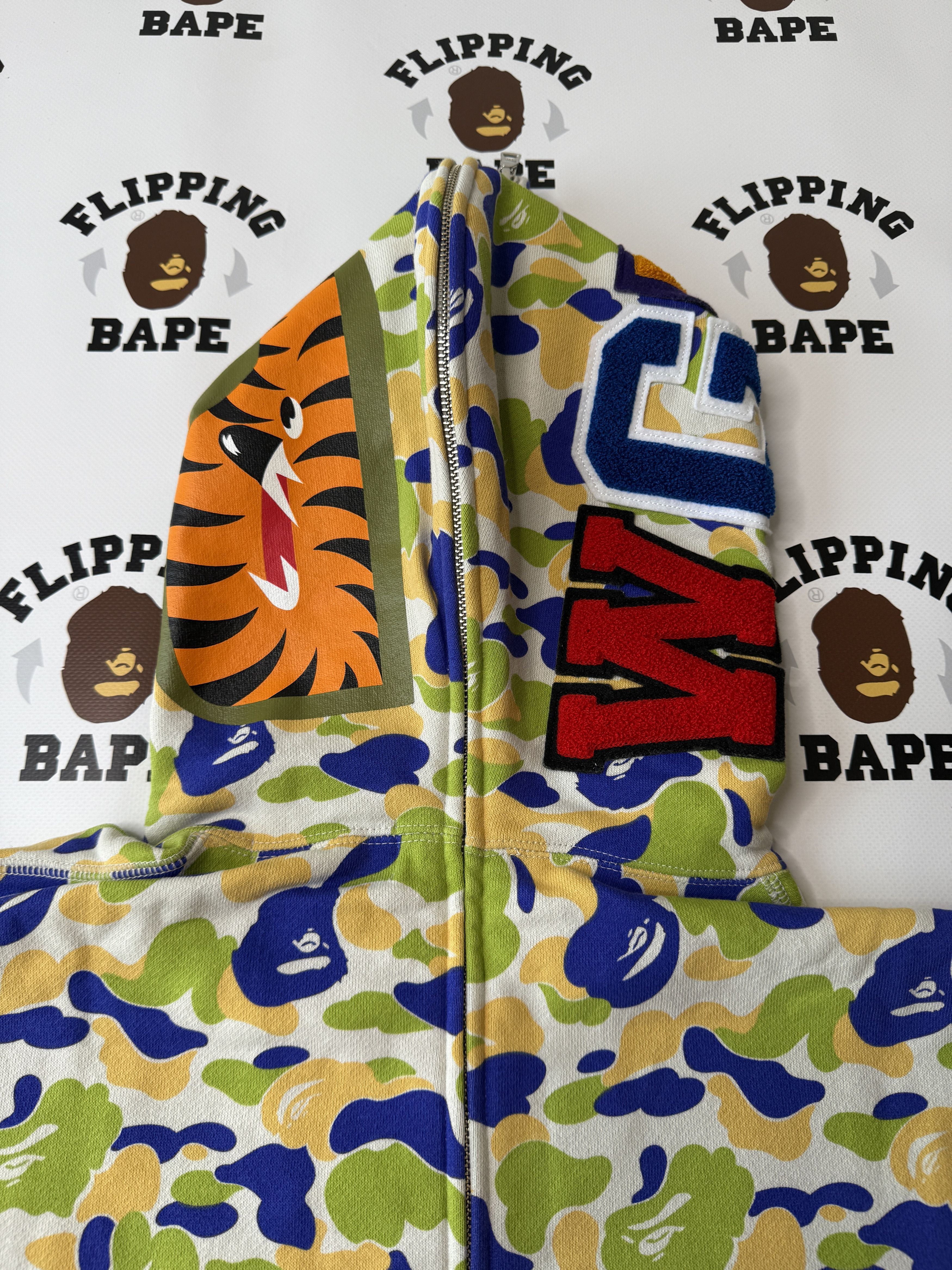 Bape BAPE NEW JERSEY SHARK FULL ZIP HOODIE Size US S / EU 44-46 / 1 - 7 Thumbnail