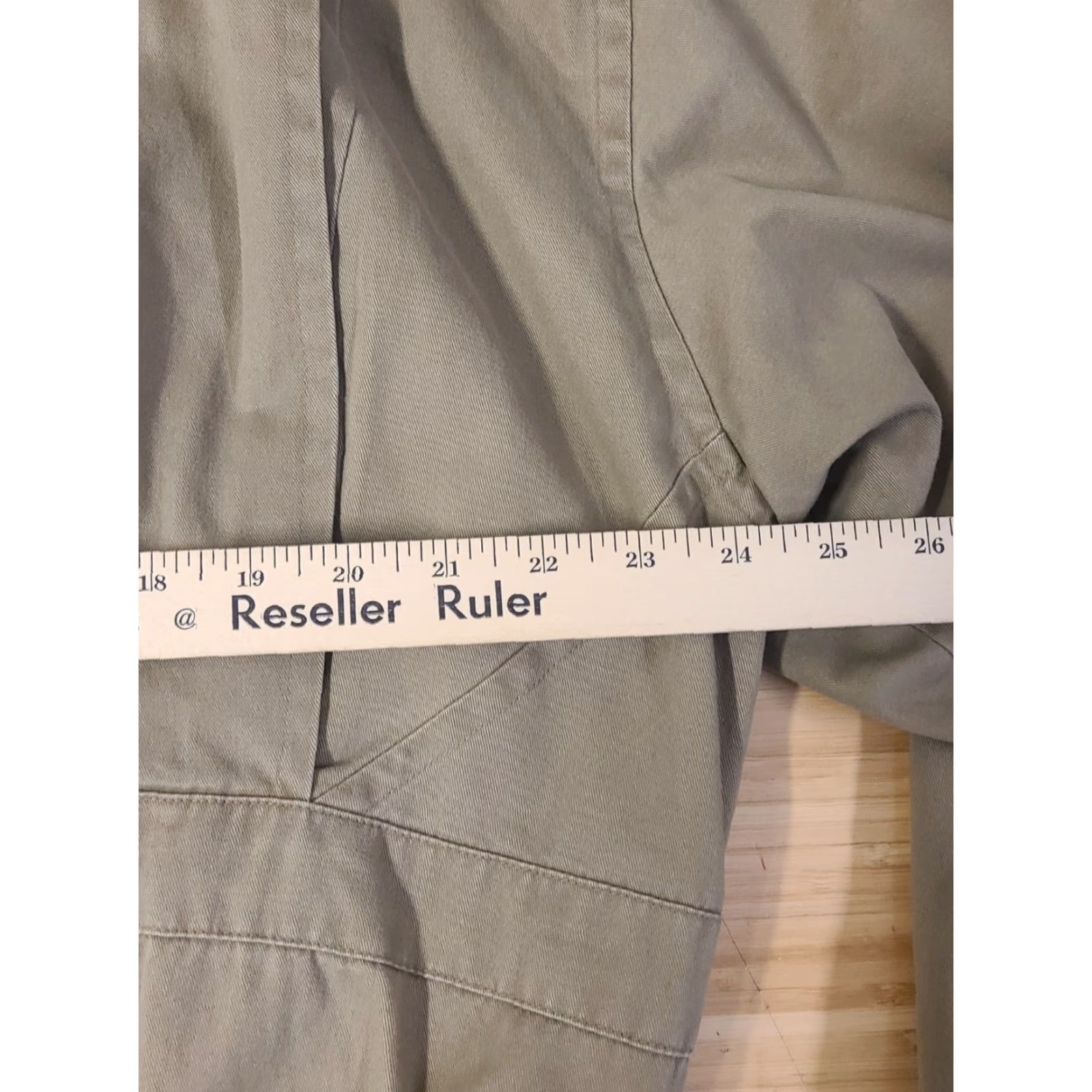 Nautica VINTAGE Nautica Work Jacket Khaki Beige 90s L Mens Large Cotton Canvas Zip Zipper Button Shirt? Size US L / EU 52-54 / 3 - 7 Thumbnail