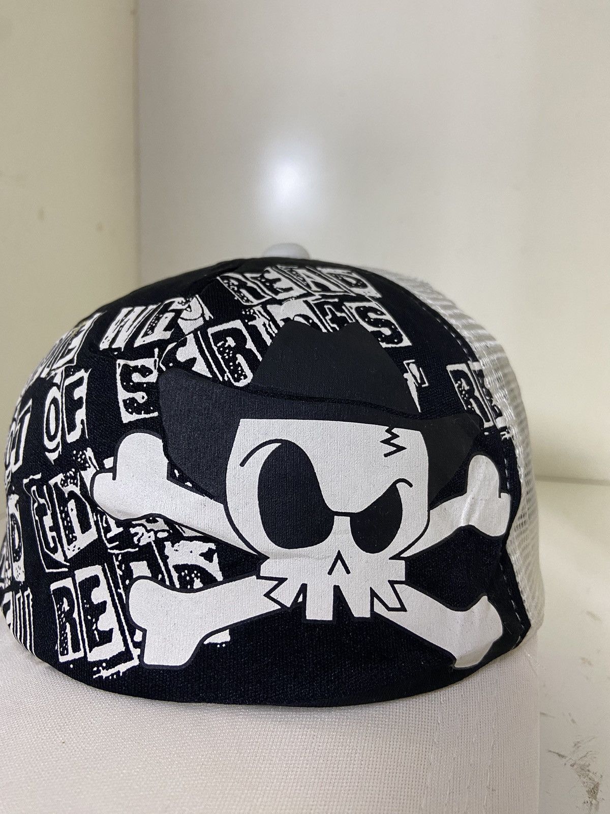 If Six Was Nine 2000s punk skull ifsixwasnine trucker hat Size ONE SIZE - 3 Thumbnail