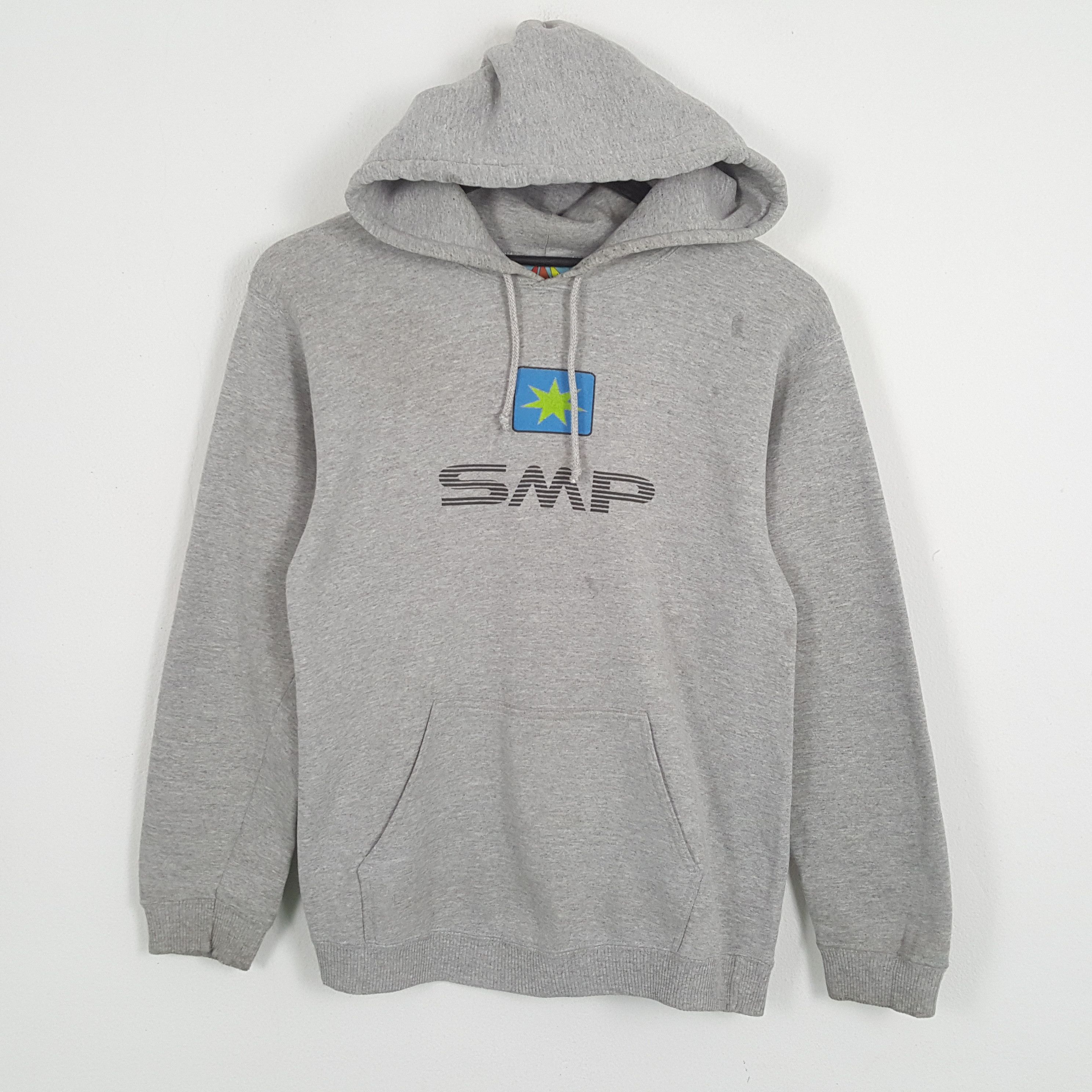 Vintage SMP Center Design Streetwear Style Hoodies Size US M / EU 48-50 / 2 - 1 Thumbnail