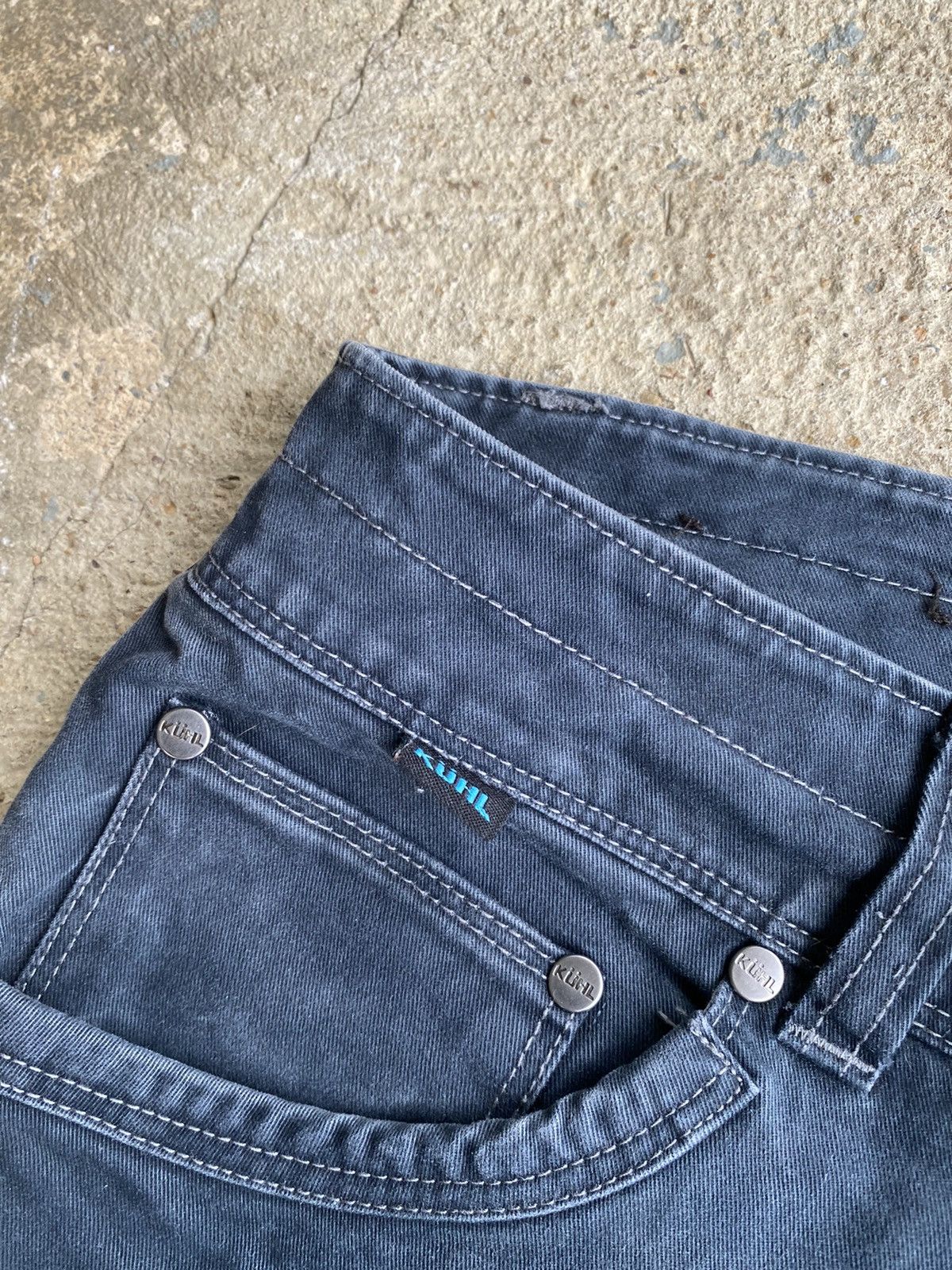 Kuhl × Vintage Kuhl Rydr Vintage Patina Dye Hiking Canvas Pants Size US 42 / EU 58 - 3 Thumbnail