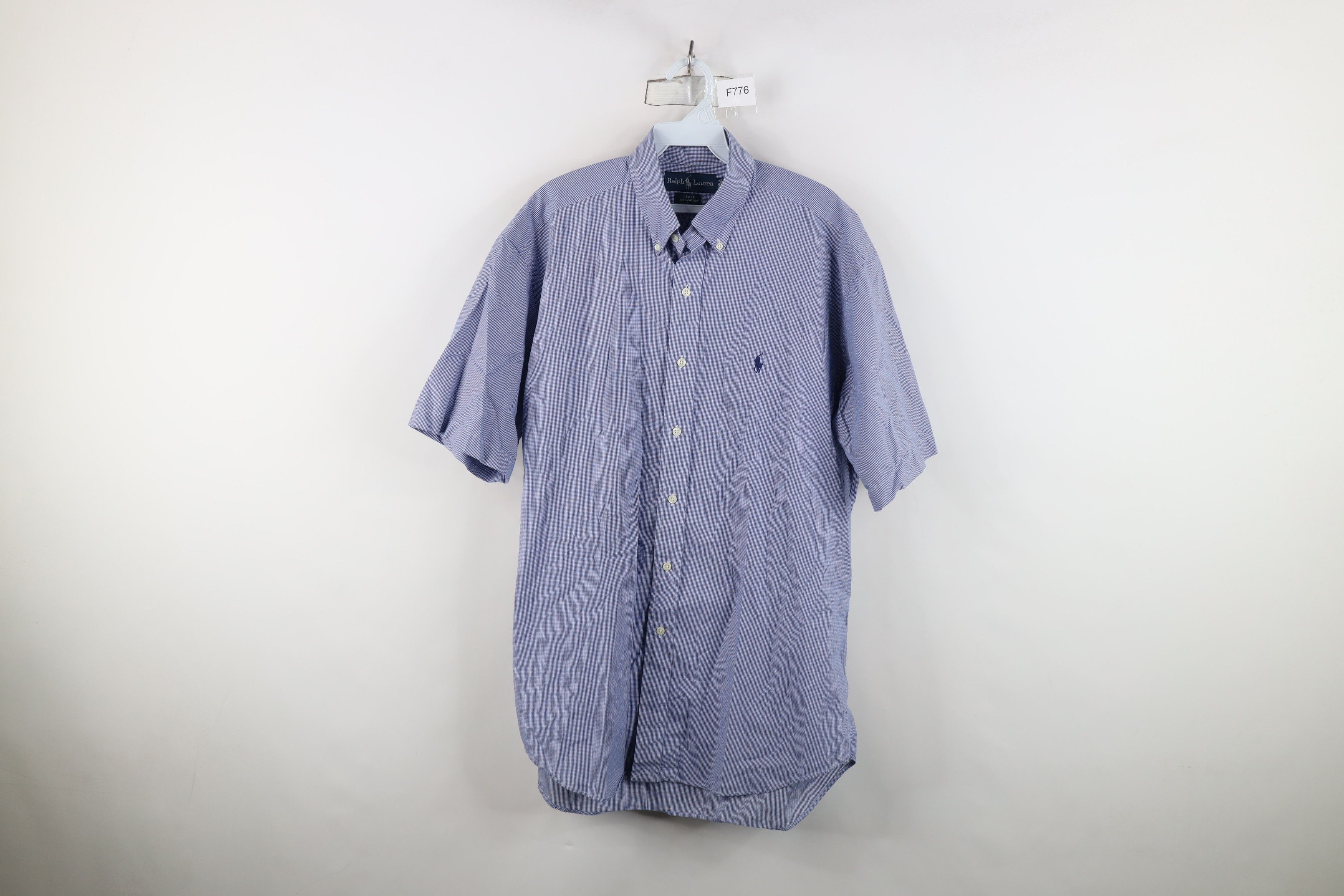 Ralph Lauren Vintage 90s Ralph Lauren Short Sleeve Button Down Shirt Size US M / EU 48-50 / 2 - 1 Thumbnail
