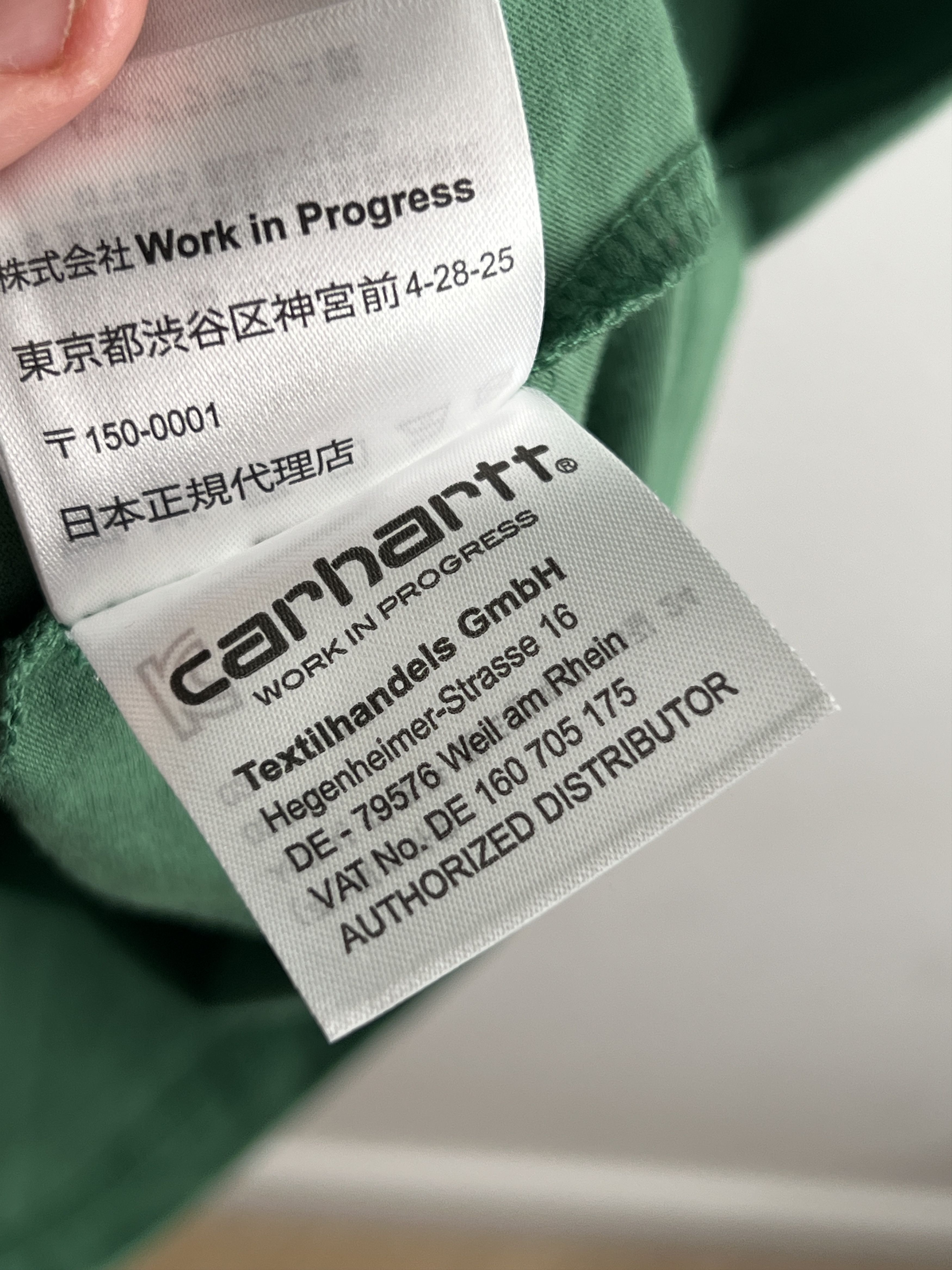 Carhartt × Carhartt Wip Carhartt T-shirts Work Wear Y2K Japanese Style Size US M / EU 48-50 / 2 - 7 Thumbnail