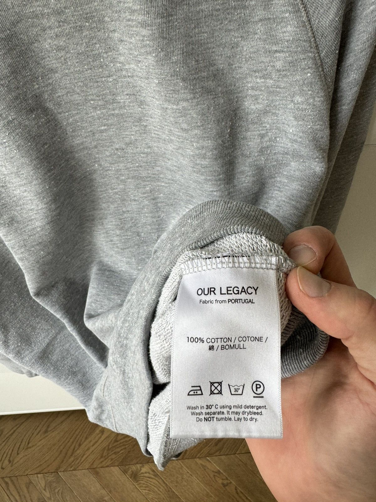 Our Legacy [48] 50s Great Sweat in Nep Melange (AW13) Size US M / EU 48-50 / 2 - 7 Thumbnail