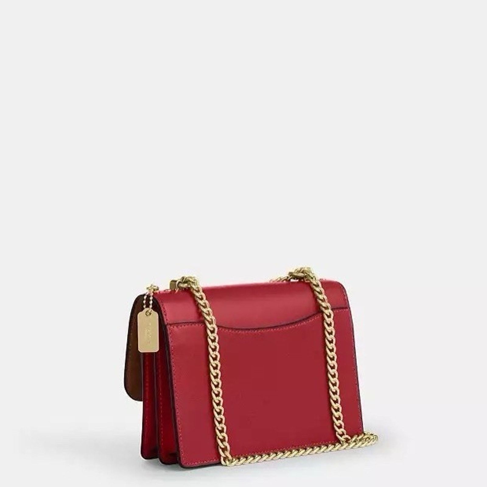 Coach NWT Coach Mini Klare Crossbody Bag CBI23 Leather True Red Size ONE SIZE - 10 Thumbnail