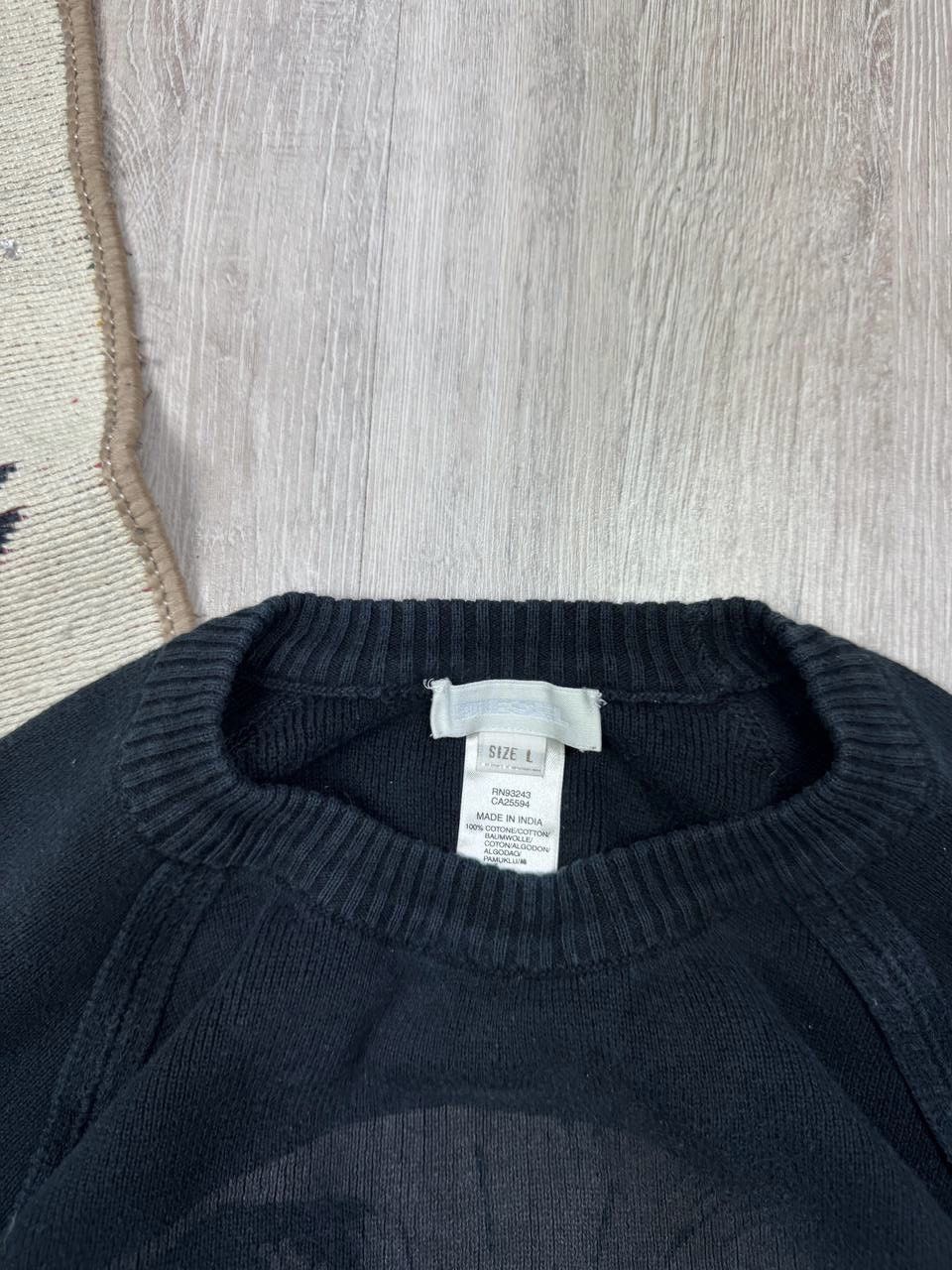 Diesel × Japanese Brand Vintage Diesel Y2K Knitted Sweater Size US L / EU 52-54 / 3 - 6 Thumbnail