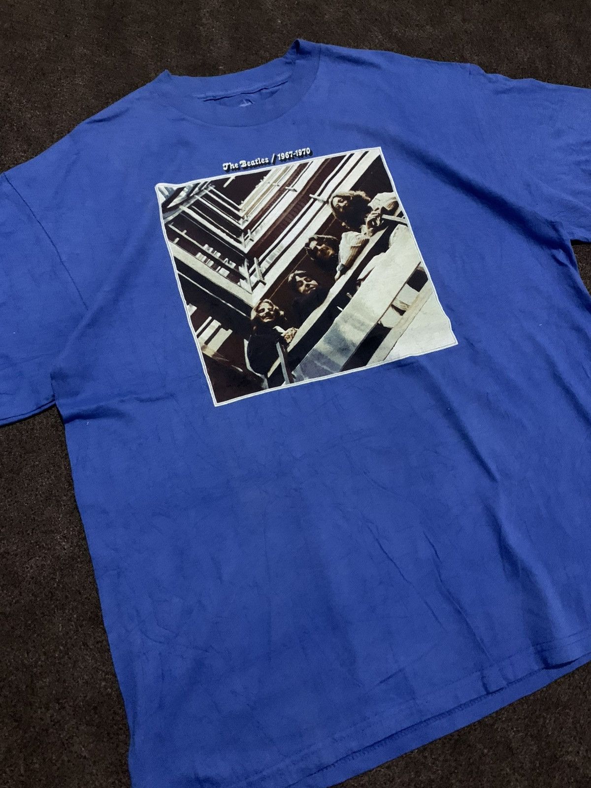 Band Tees The Beatles "Blue Album" Photo Tee (2010 Licensed) Size US XL / EU 56 / 4 - 3 Thumbnail