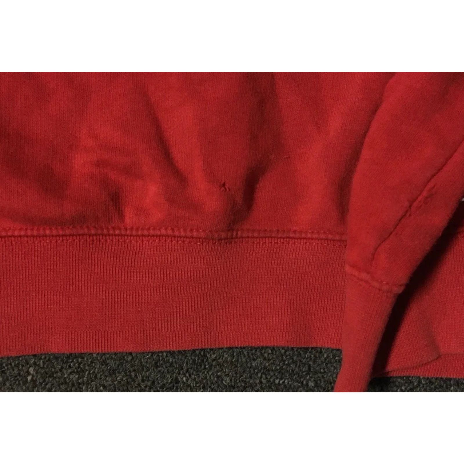 Nike VINTAGE Nike Air Faded Spellout Swoosh Zip Hoodie M Red Mens Hooded Sweatshirt 90s Hip Hop Grunge Logo Nike Sportswear Size US M / EU 48-50 / 2 - 7 Thumbnail