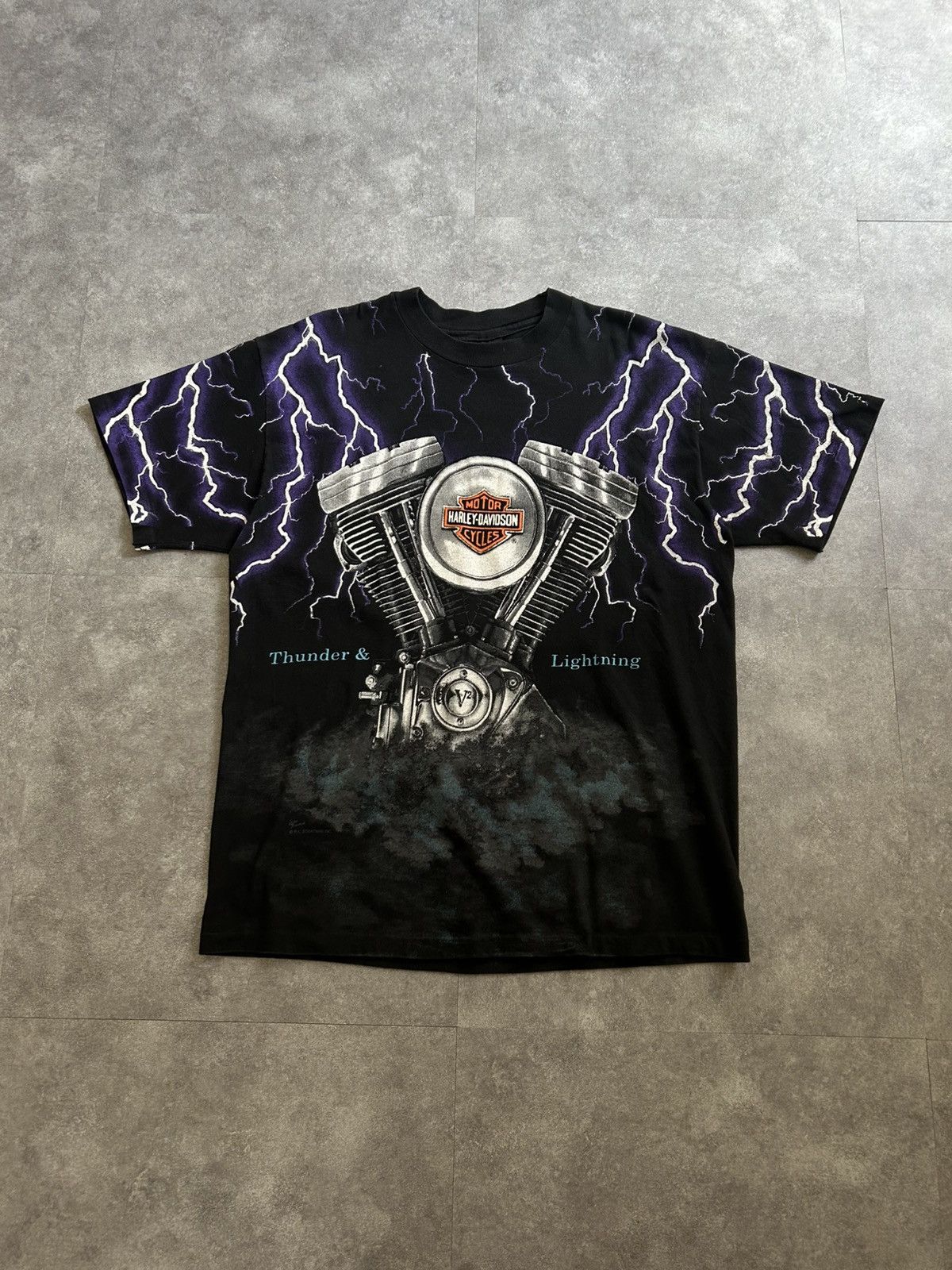 Harley Davidson × Vintage 90s Harley Davidson Thunder