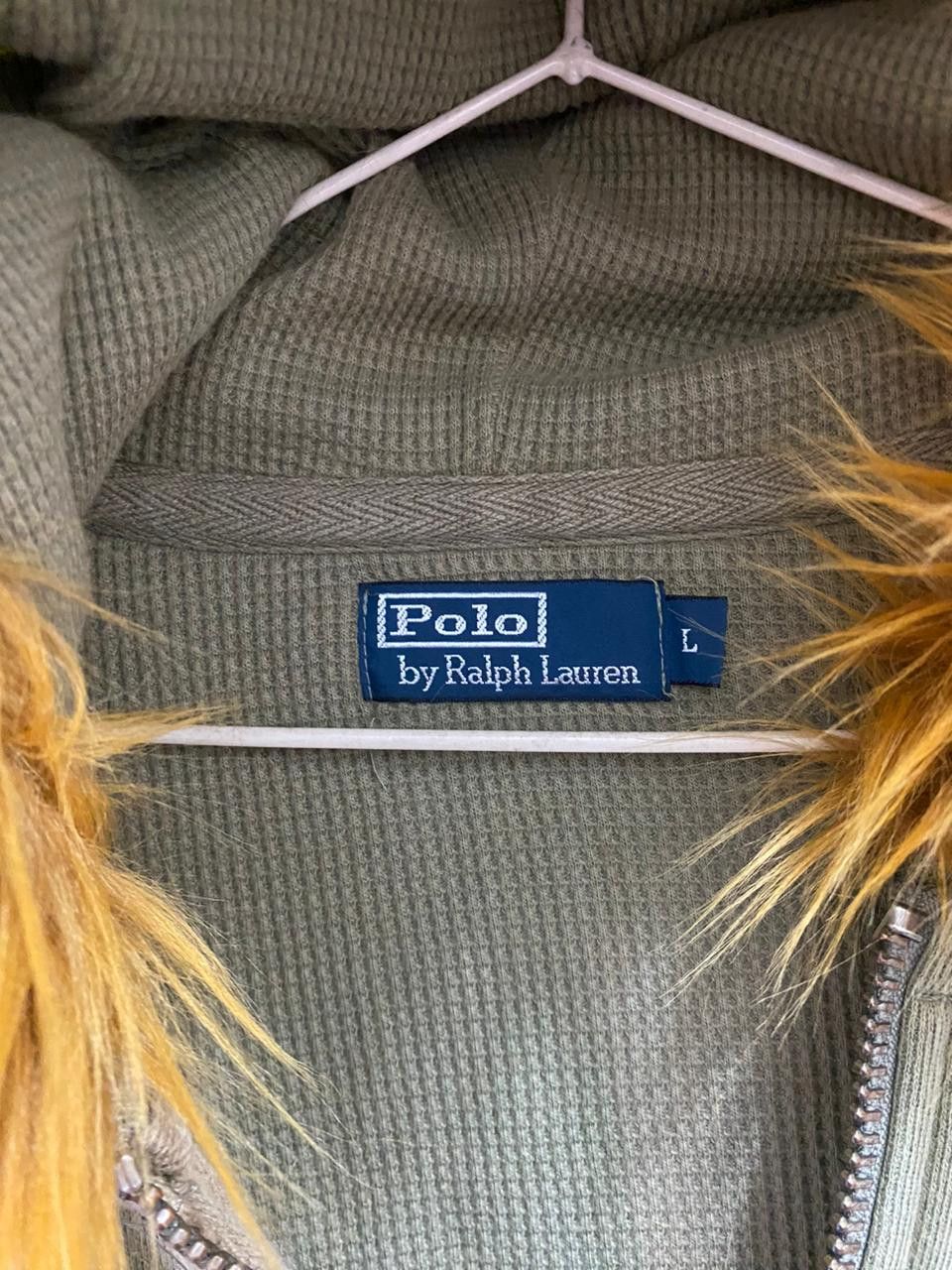 Polo Ralph Lauren 💥DoubleZipper💥Polo Ralph Lauren Fur Hoodie LGB Style Size US L / EU 52-54 / 3 - 7 Thumbnail