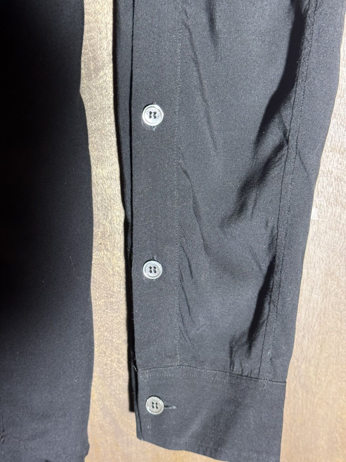 Ann Demeulemeester ann demeulemeester fw10 runway long black shirt 40 fr Size M / US 6-8 / IT 42-44 - 10 Thumbnail
