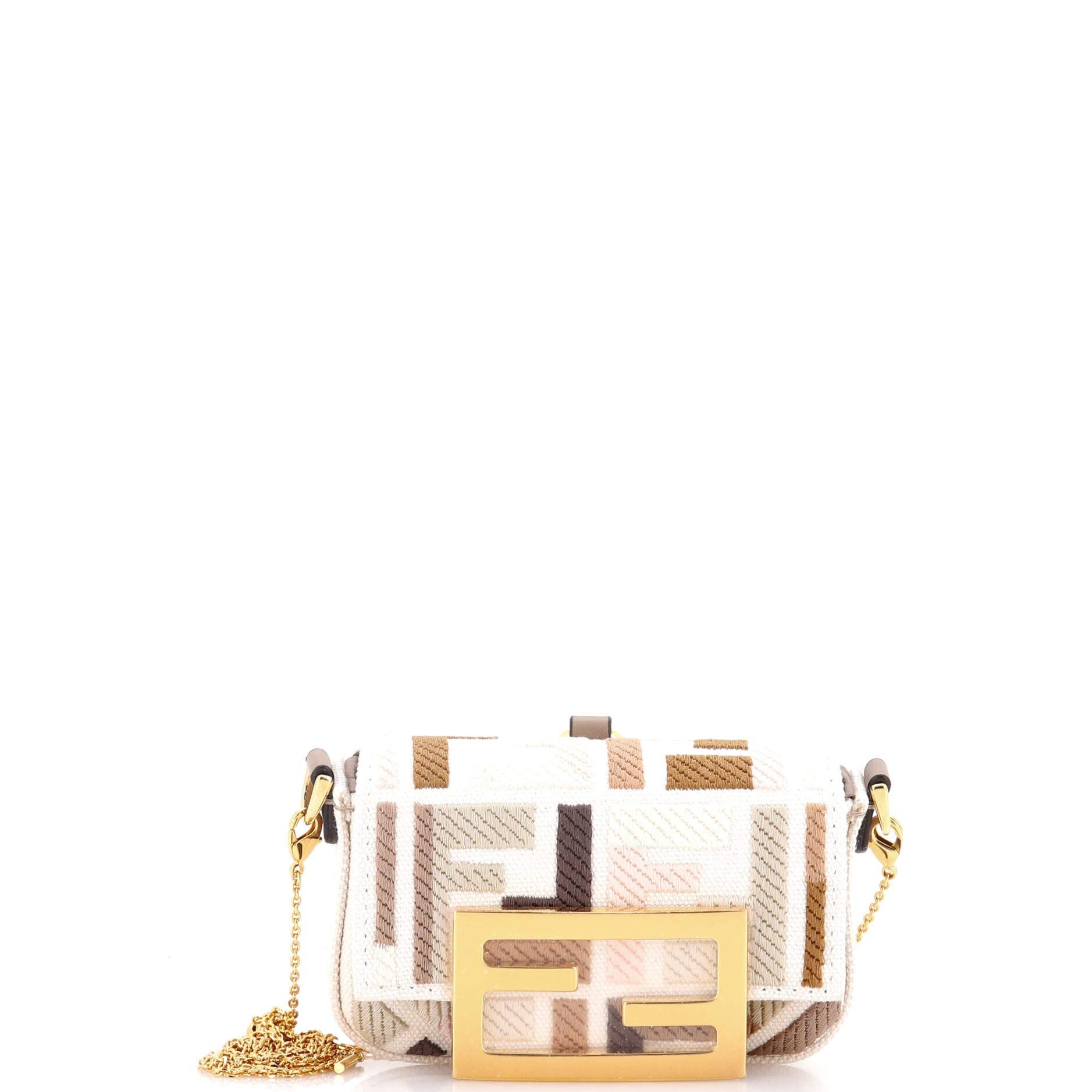Fendi Chain Baguette Charm Bag Size ONE SIZE - 1 Thumbnail