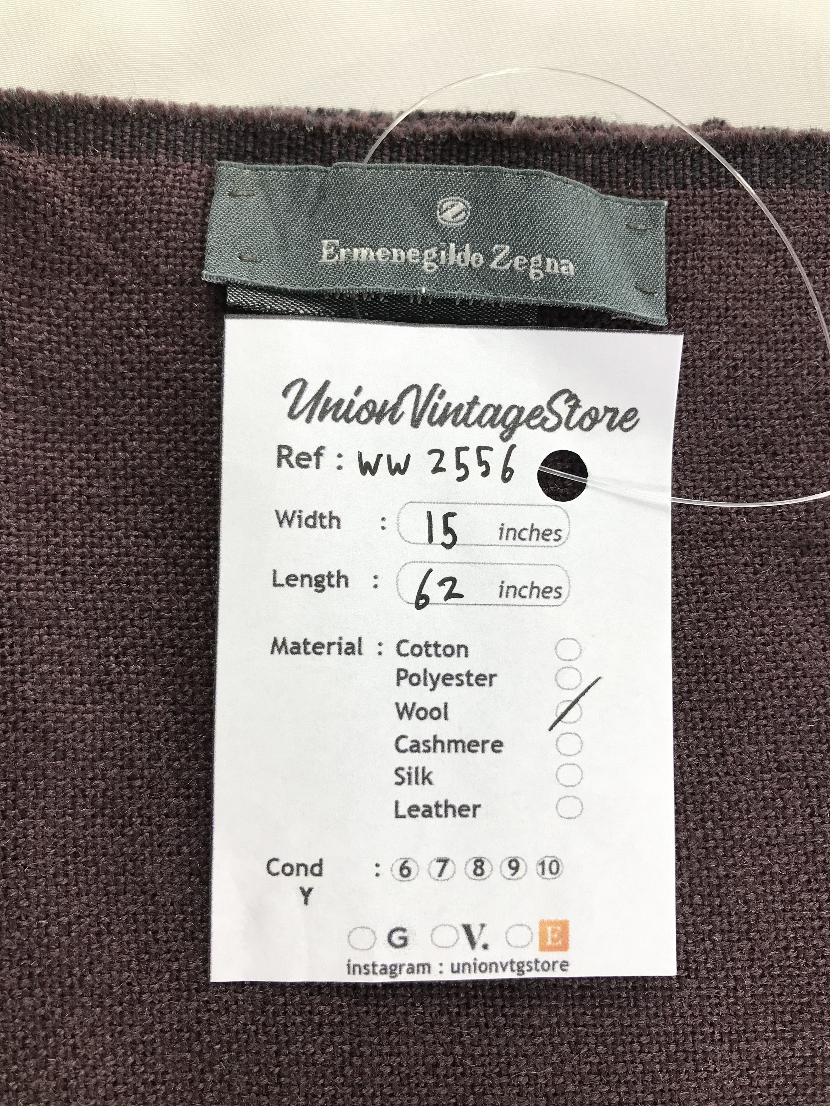 Ermenegildo Zegna Ermenegildo Zegna Scarf / Muffler / Neckwear - WW2556 Size ONE SIZE - 6 Thumbnail