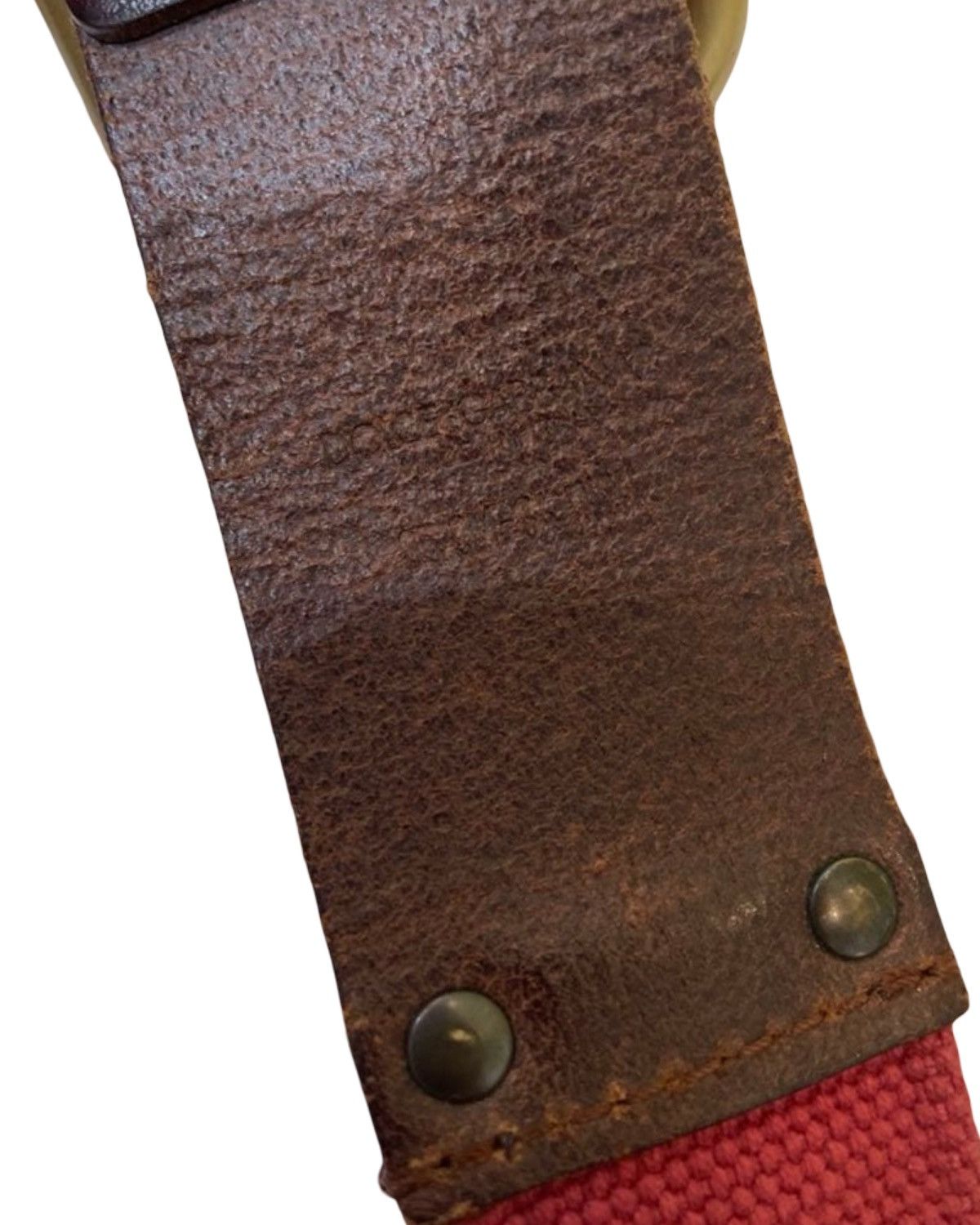 Dolce & Gabbana Studded Canvas Cotton Logo Belt Size ONE SIZE - 9 Thumbnail