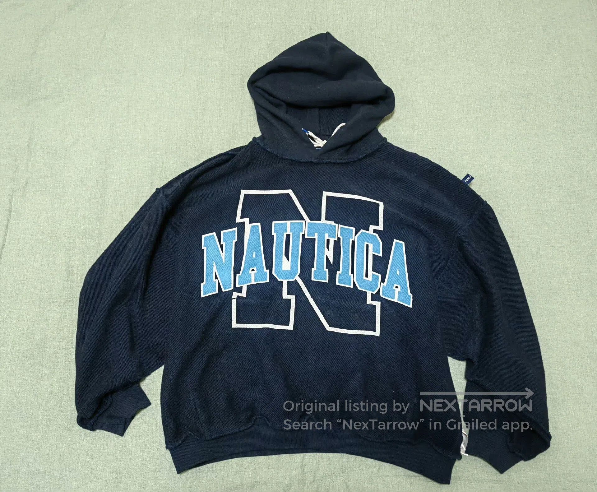 Nautica nautica oversized navy hoodie with graphic. Size US M / EU 48-50 / 2 - 1 Thumbnail