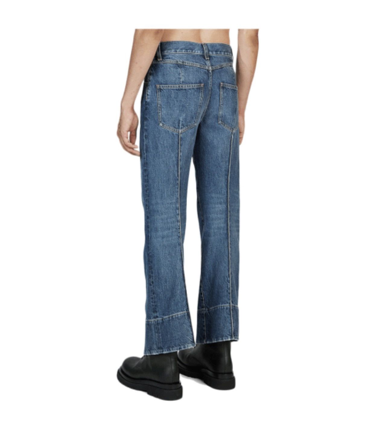 Bottega Veneta Curved light wash blue denim pants Size US 29 - 3 Thumbnail