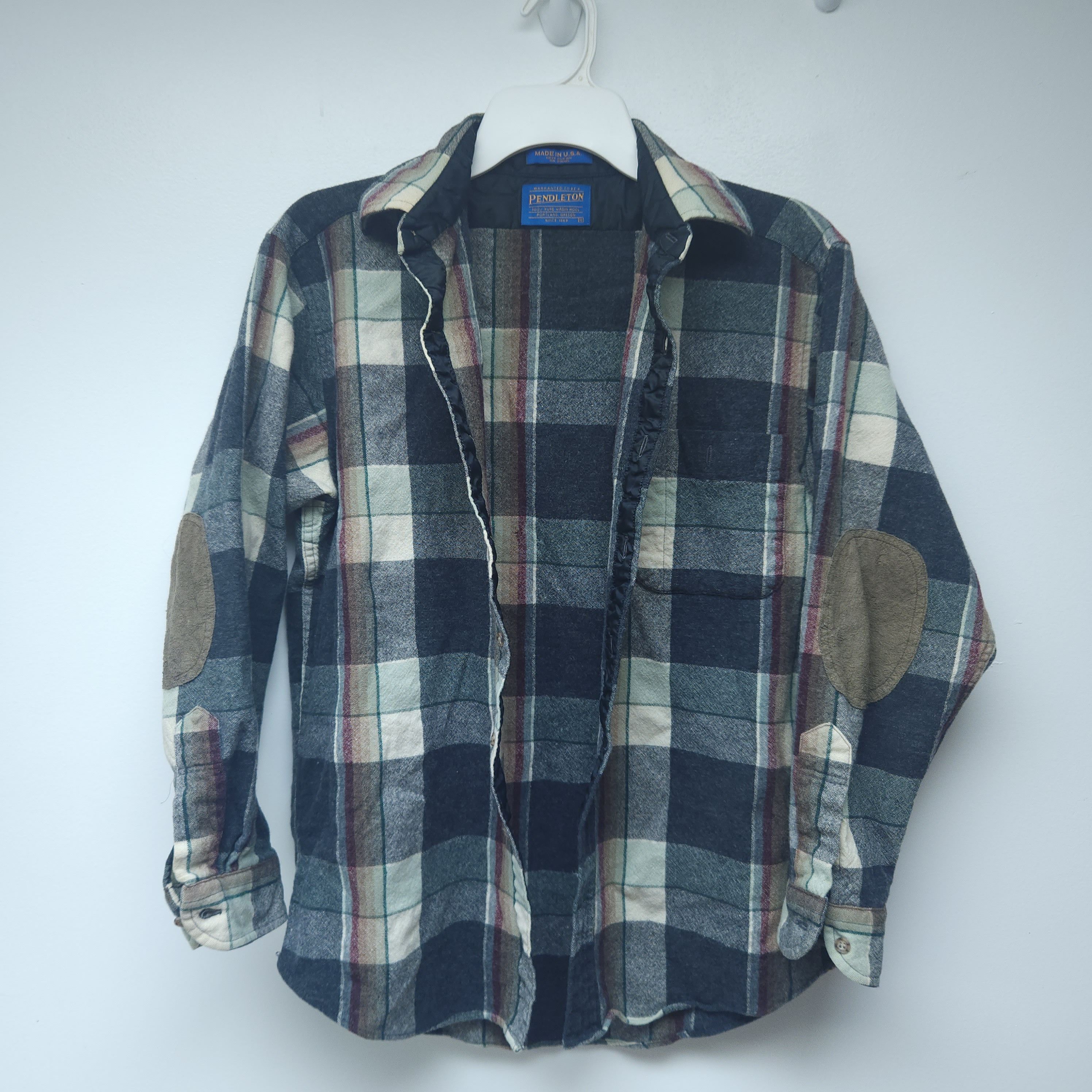 Pendleton × Vintage Vintage Pendleton 100% Virgin Wool Button Up Flannel Shirt Size US M / EU 48-50 / 2 - 5 Thumbnail