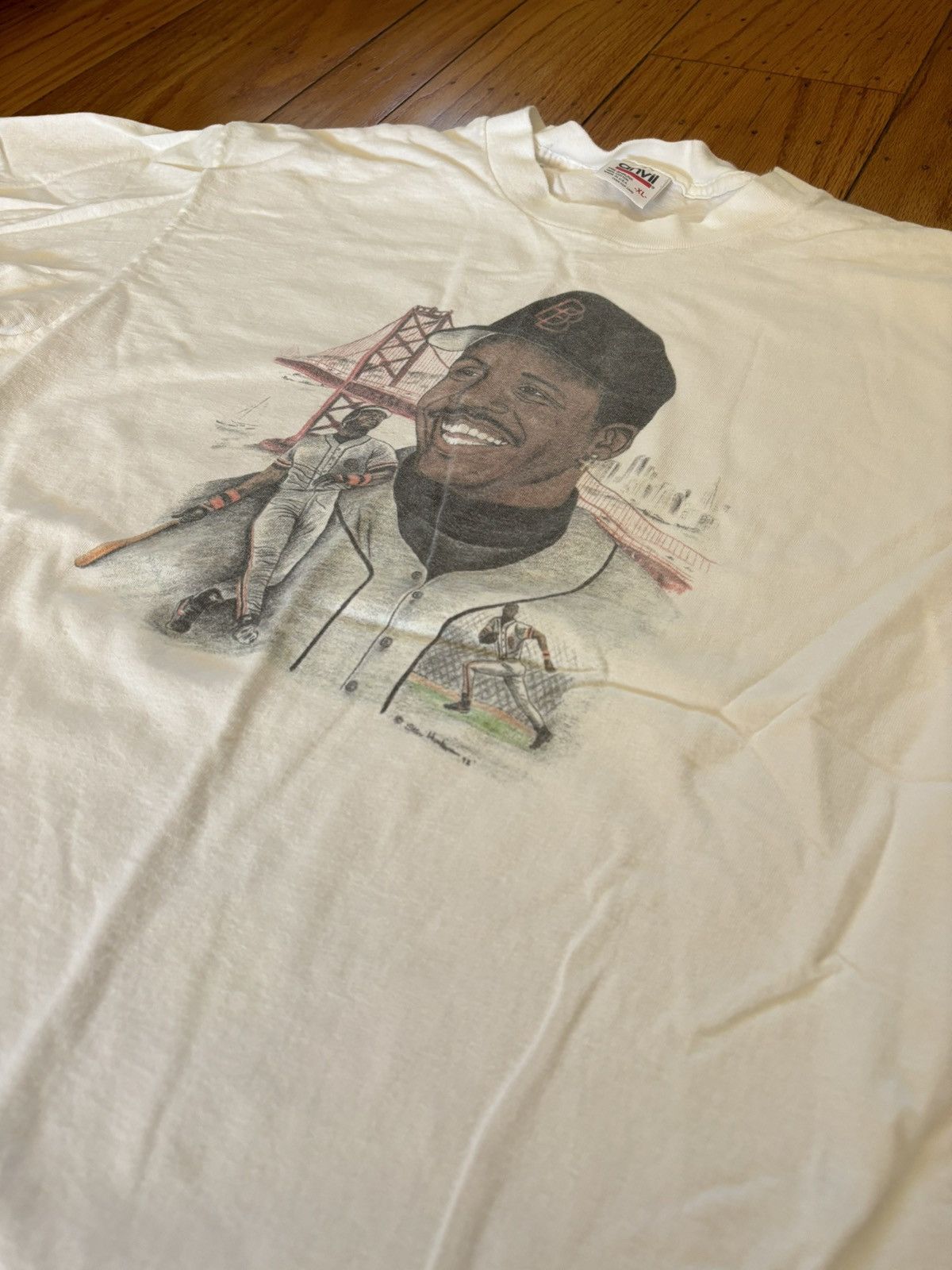 MLB × Vintage Vintage Barry bonds tee Size US L / EU 52-54 / 3 - 3 Thumbnail