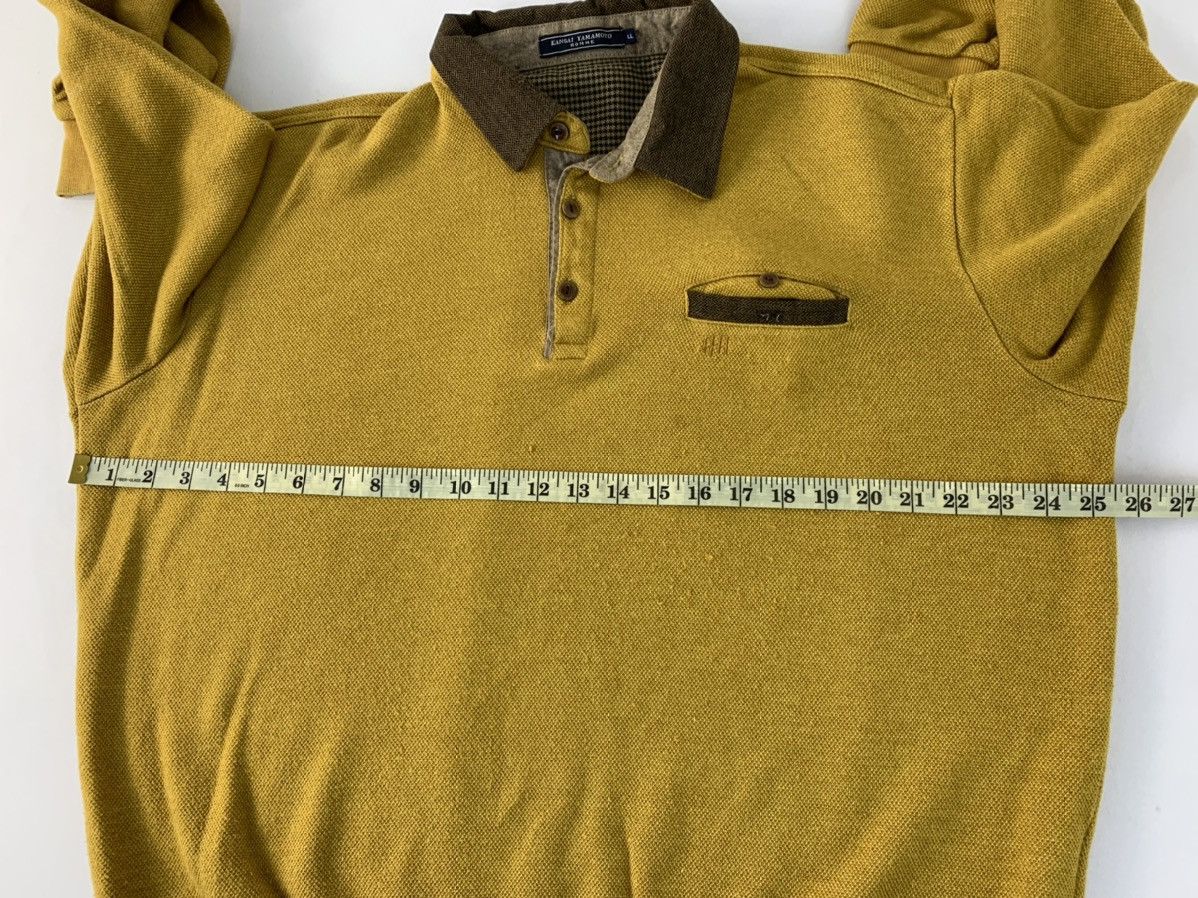Japanese Brand Kansai Yamamoto Homme Collar Pullover Sweatshirt Design Size US L / EU 52-54 / 3 - 9 Thumbnail