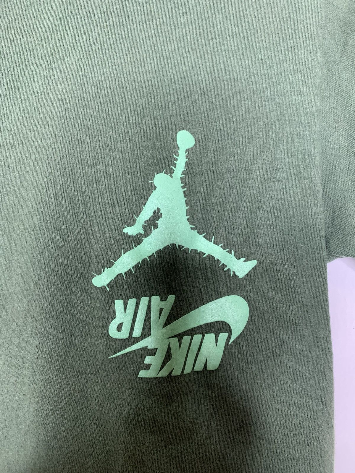 Jordan Brand × Nike × Travis Scott Travis Scott Jordan olive tee Size US S / EU 44-46 / 1 - 5 Thumbnail