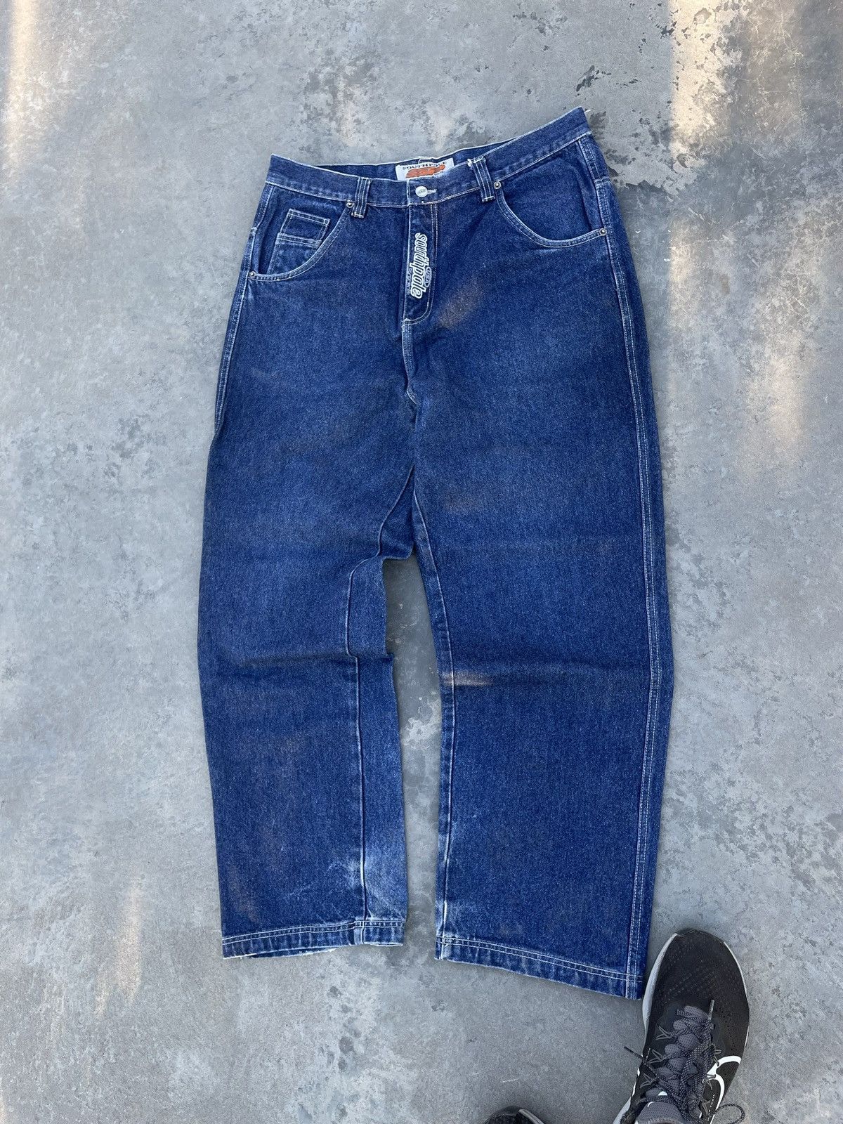 Southpole Vintage SouthPole Y2K Rap Hip Hop Sk8 USA Denim Jeans Size US 36 / EU 52 - 10 Thumbnail