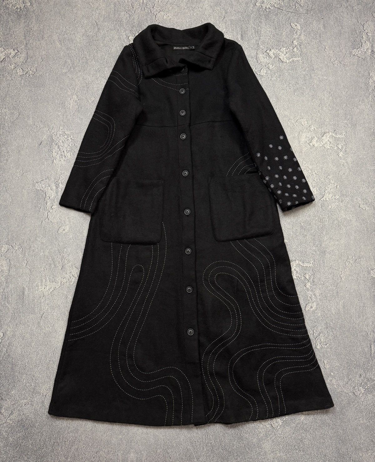 Other Gudrun Sjoden Long Wool Coat Overcoat Mens Size US S / EU 44-46 / 1 - 1 Thumbnail