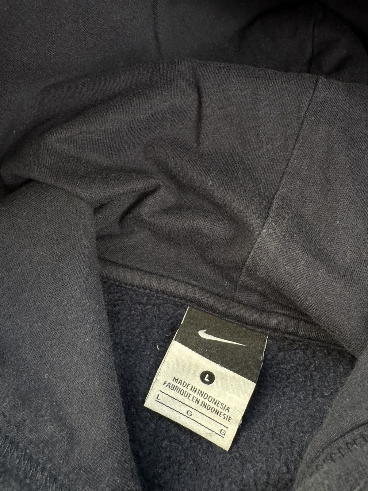 Nike × Vintage NIKE VINTAGE CENTER LOGO OVERSIZE BOXY HOODIE Size US L / EU 52-54 / 3 - 6 Thumbnail